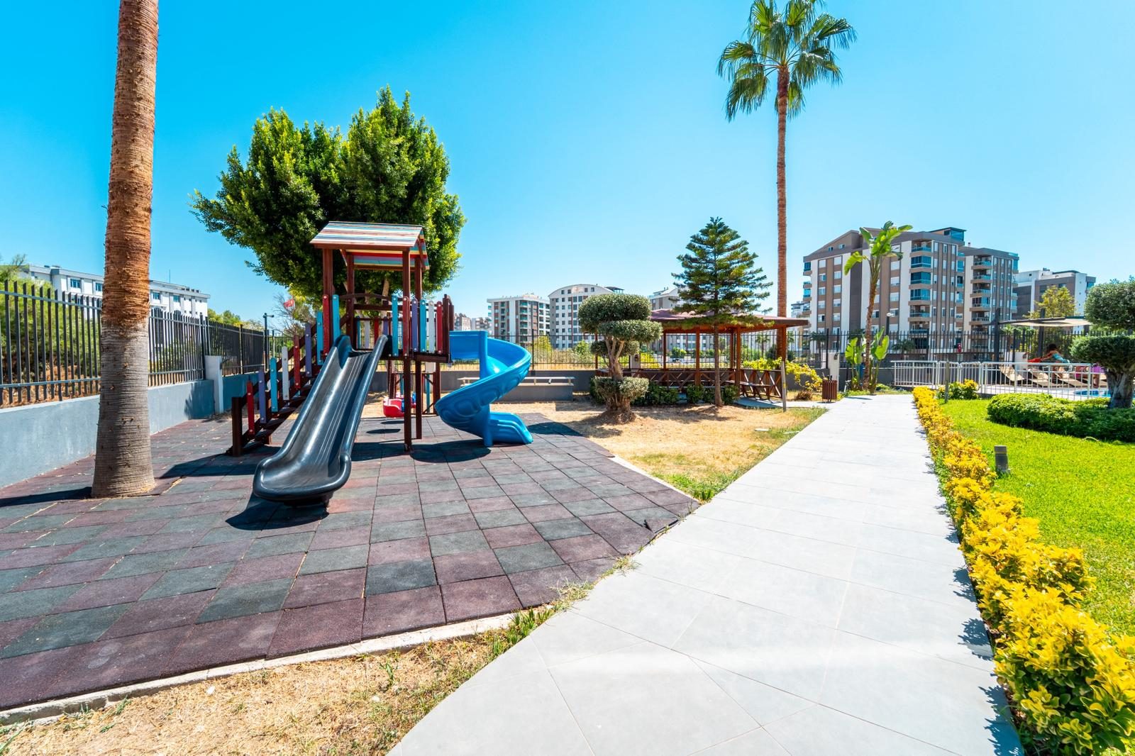 Konyaaltı Uncalı Moda Time Sitesi’nde Yabancıya Uygun 3+1 Daire - Resim 20