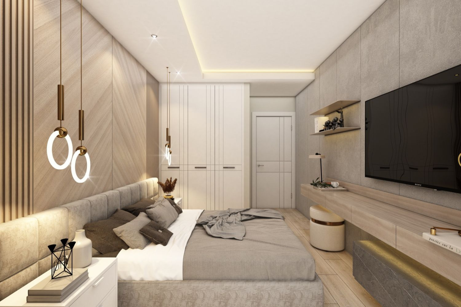 1+1 Modern Apartment in Loft Prive Konyaalti – Pool, SPA, Security - Resim 21