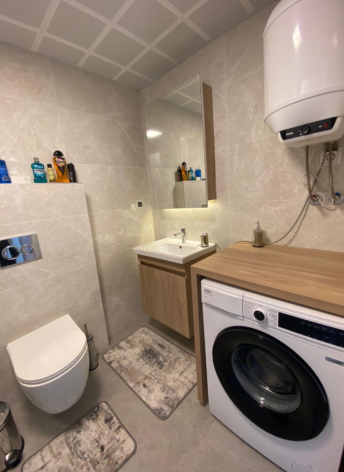 Antalya Prestige’te Kiralık 1+1 Eşyalı Daire | Site İçinde Lüks Yaşam - Resim 16