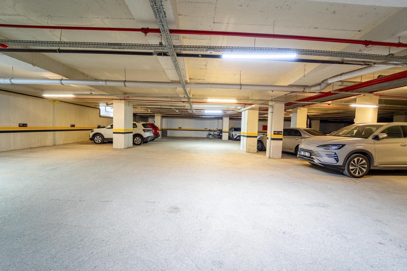 Konyaaltı Uncalı Moda Time Sitesi’nde Yabancıya Uygun 3+1 Daire - Resim 17