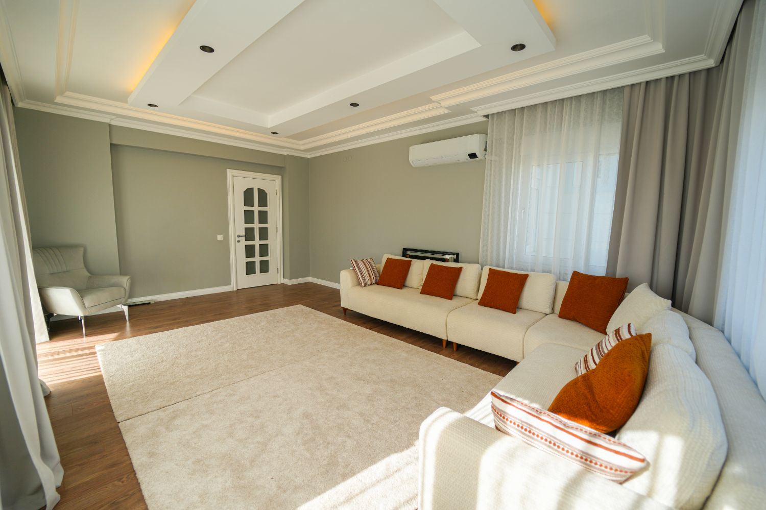 Lara Kundu Doğankent Sitesi’nde 160 m² Full Eşyalı 3+1 - Resim 9