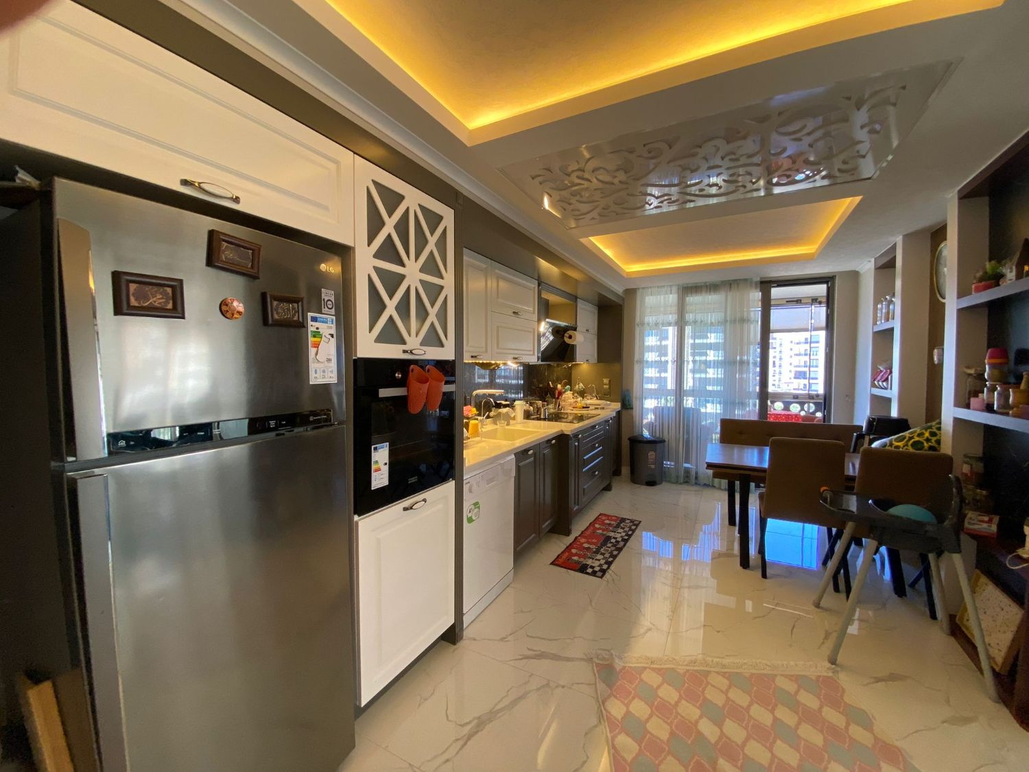 De’Luxe Sitesinde Deniz ve Şehir Manzaralı 4+1 Lüks Daire – Antalya - Resim 16