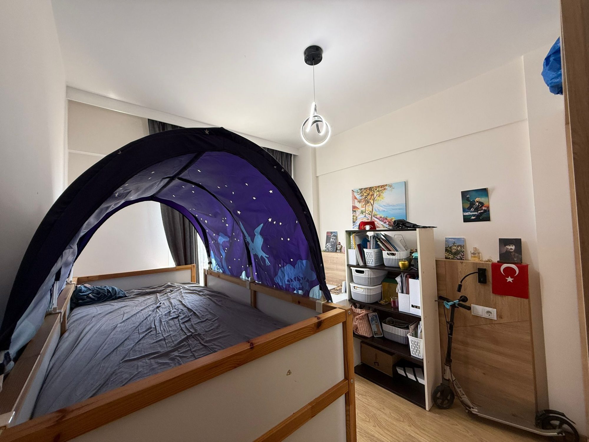 Kepez Güneş Mahallesı Ekpa 1207'de Full Eşyalı 1+1 Satılık Daire - Resim 10