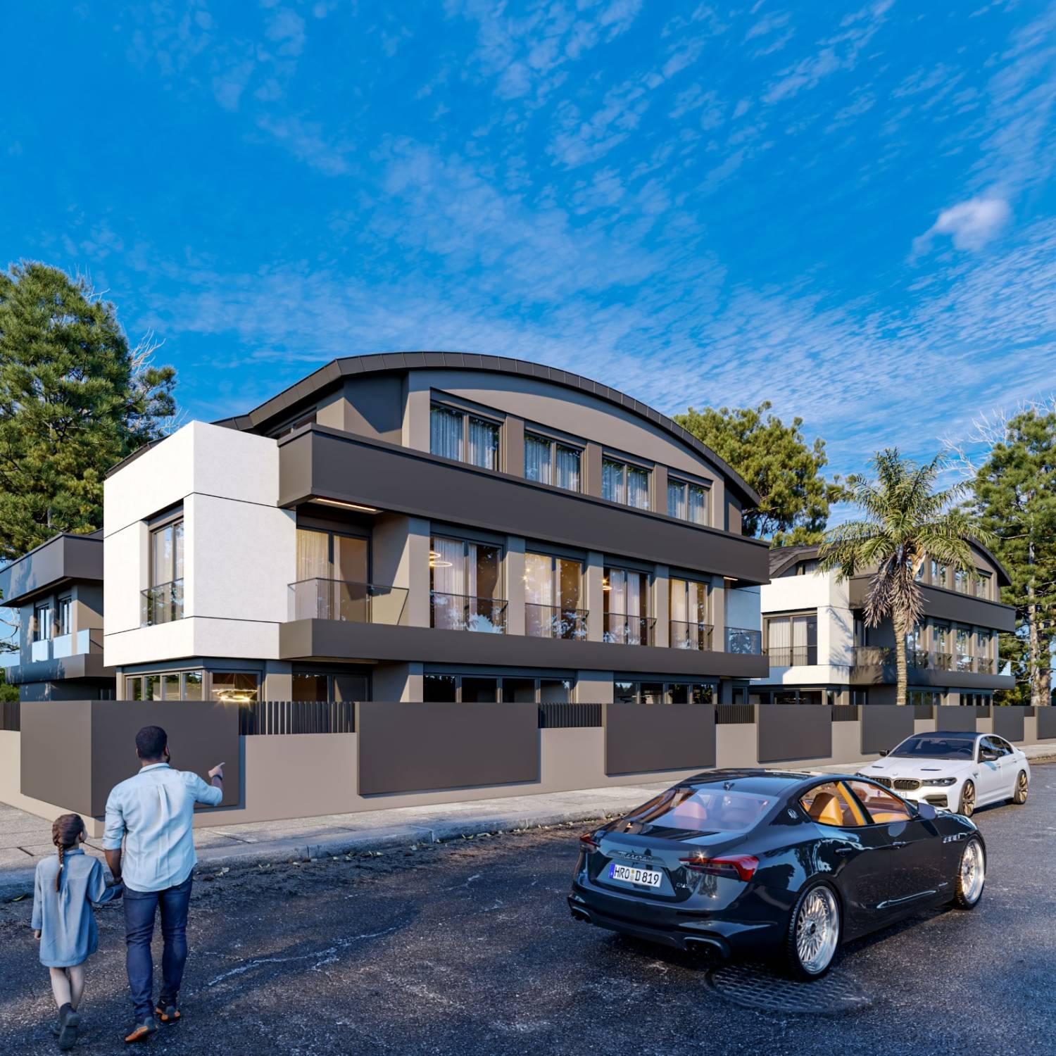 Konyaaltı Emerald Hill’de 3 Farklı Tip Lüks Villalar – Havuzlu & Bahçeli - Resim 7