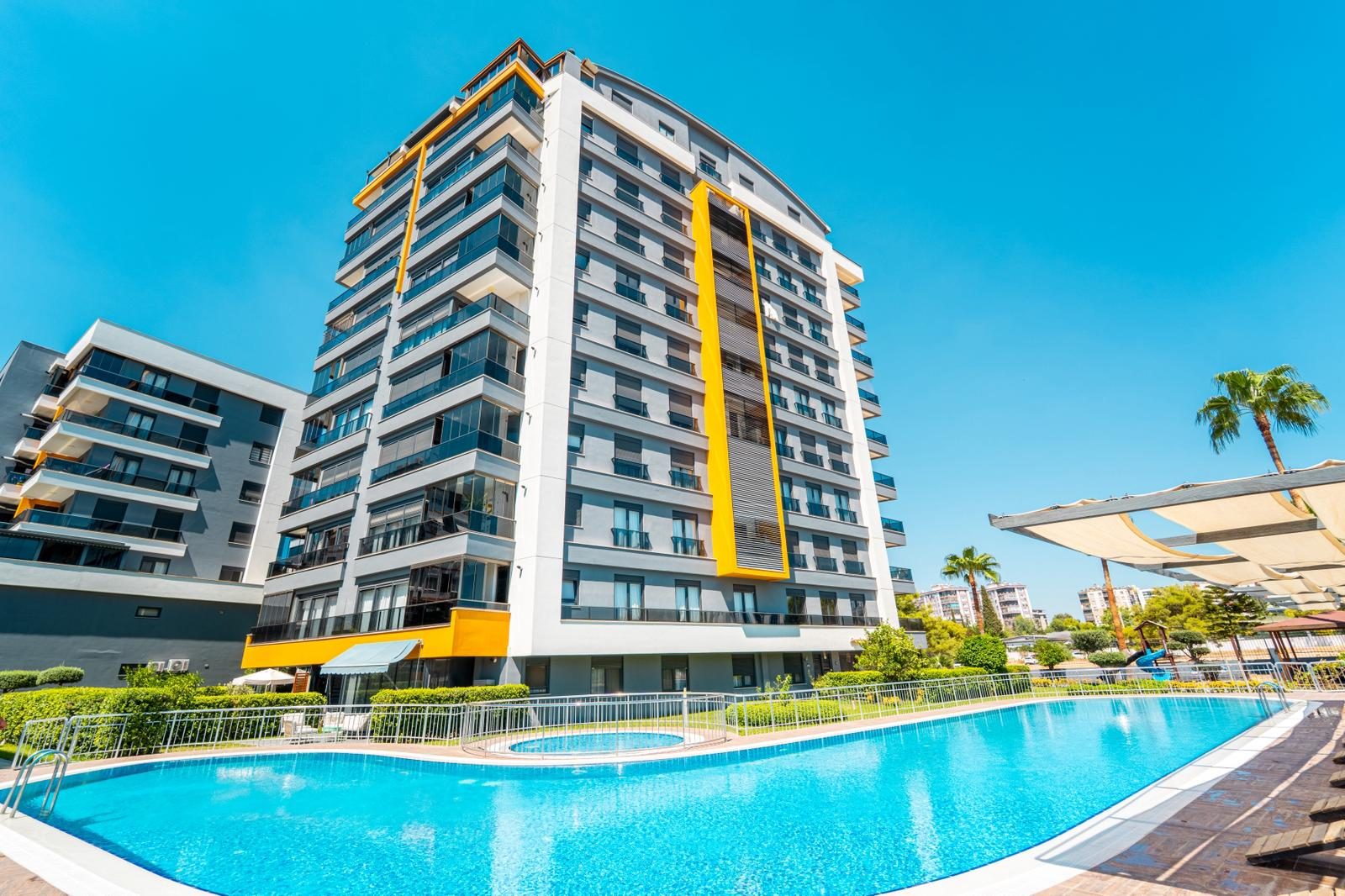 Konyaaltı Uncalı Moda Time Sitesi’nde Yabancıya Uygun 3+1 Daire