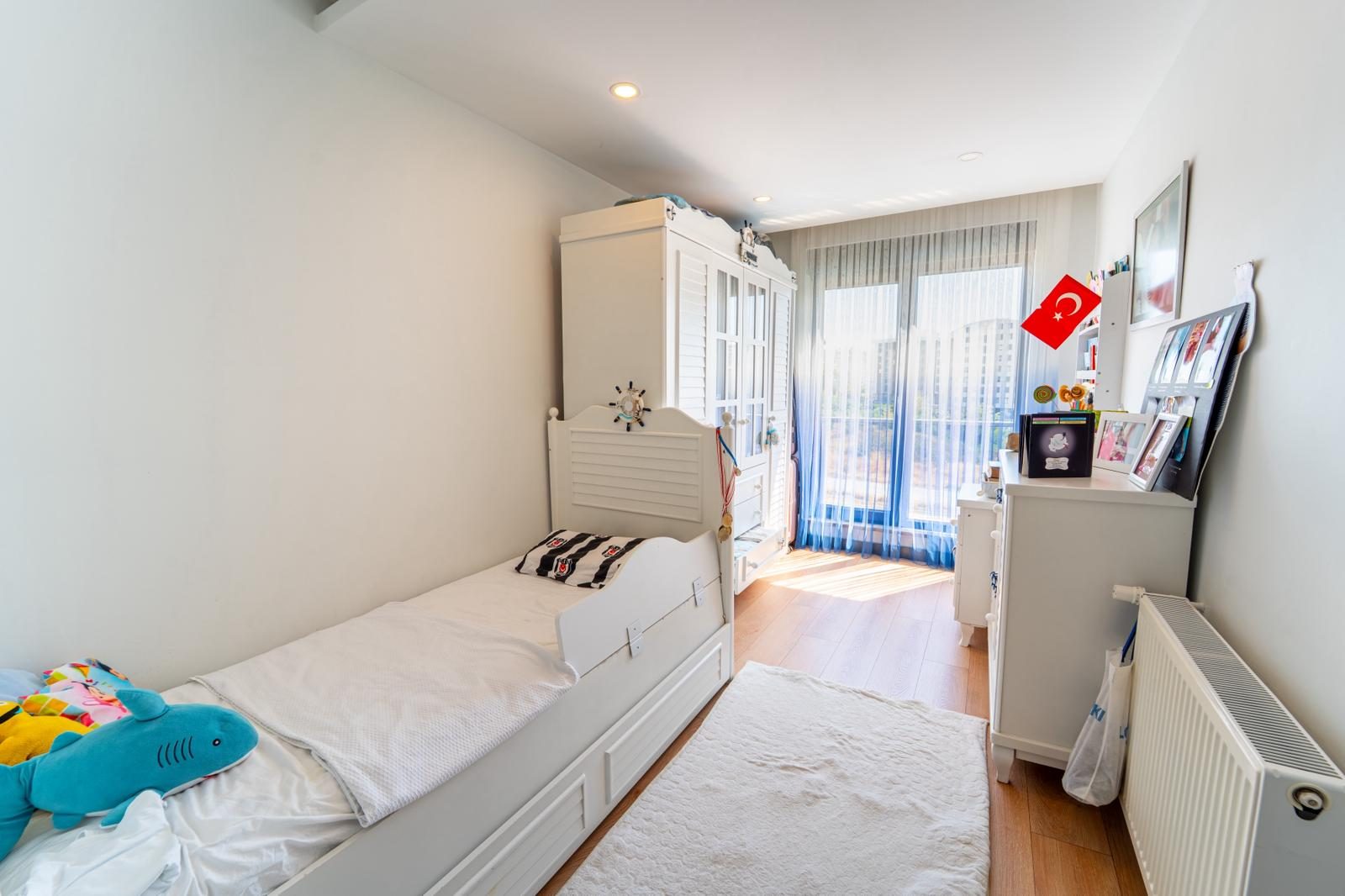 Konyaaltı Uncalı Moda Time Sitesi’nde Yabancıya Uygun 3+1 Daire - Resim 9