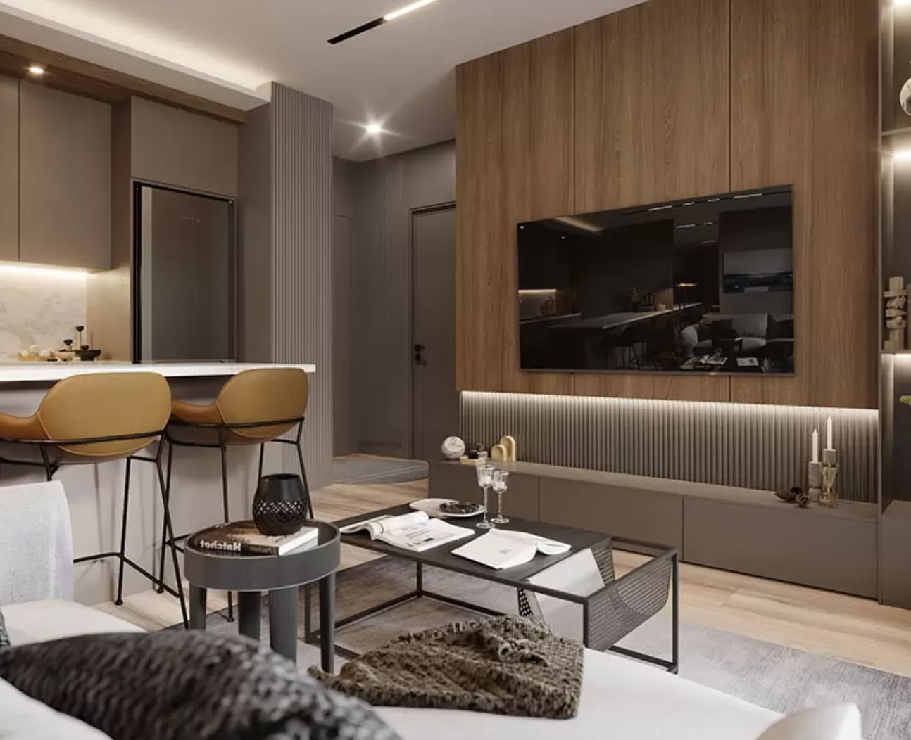 Antalya Altıntaş Looks Plus Projesi | Havuzlu ve Akıllı Ev Sistemli Satılık  1+1 ve 2+1 Daireler - Resim 8
