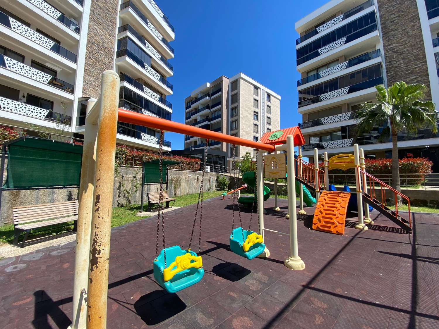 De’Luxe Sitesinde Deniz ve Şehir Manzaralı 4+1 Lüks Daire – Antalya - Resim 5