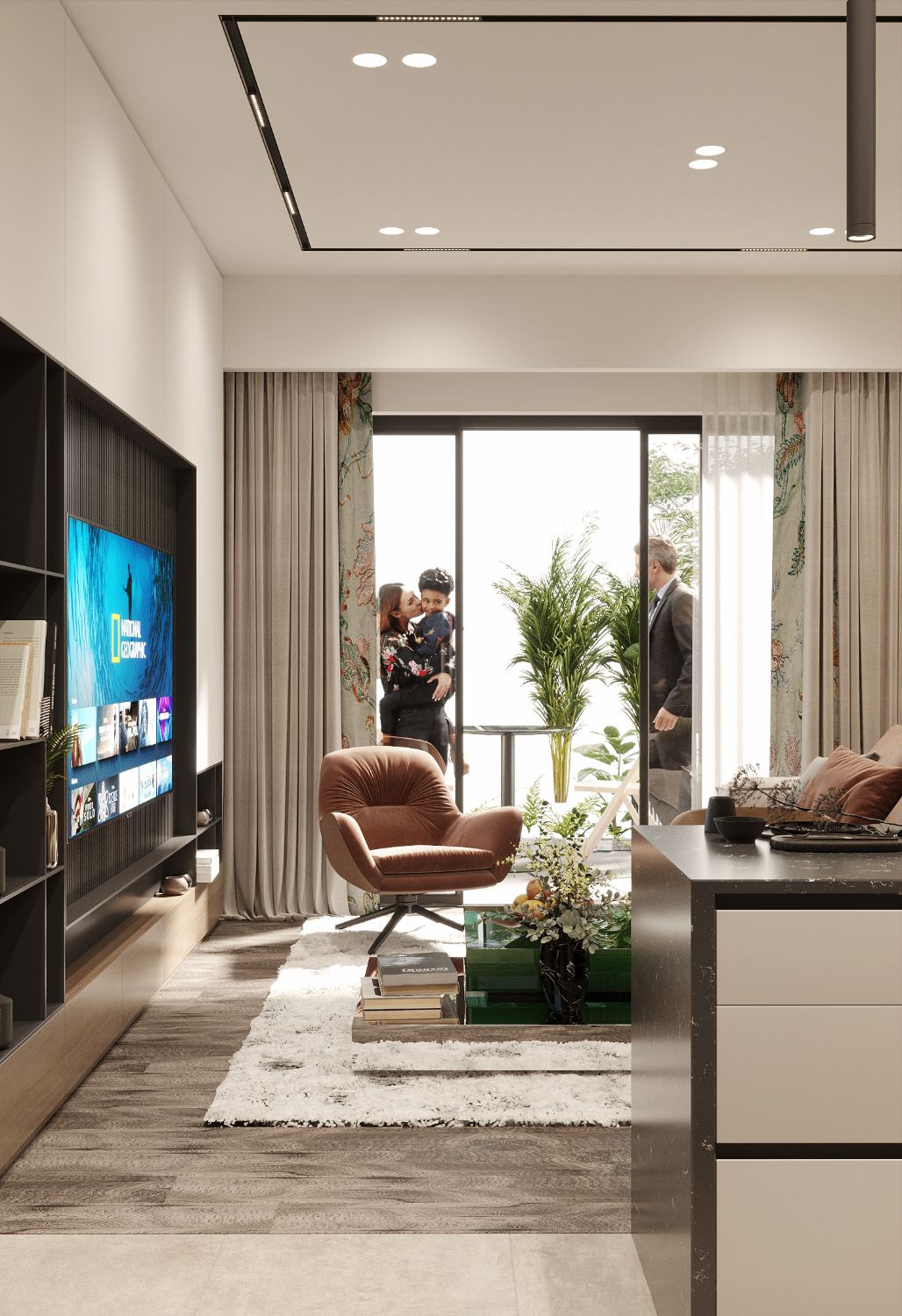 2+1 Garden Apartment in IVY Flats – Pool & Facilities - Resim 6