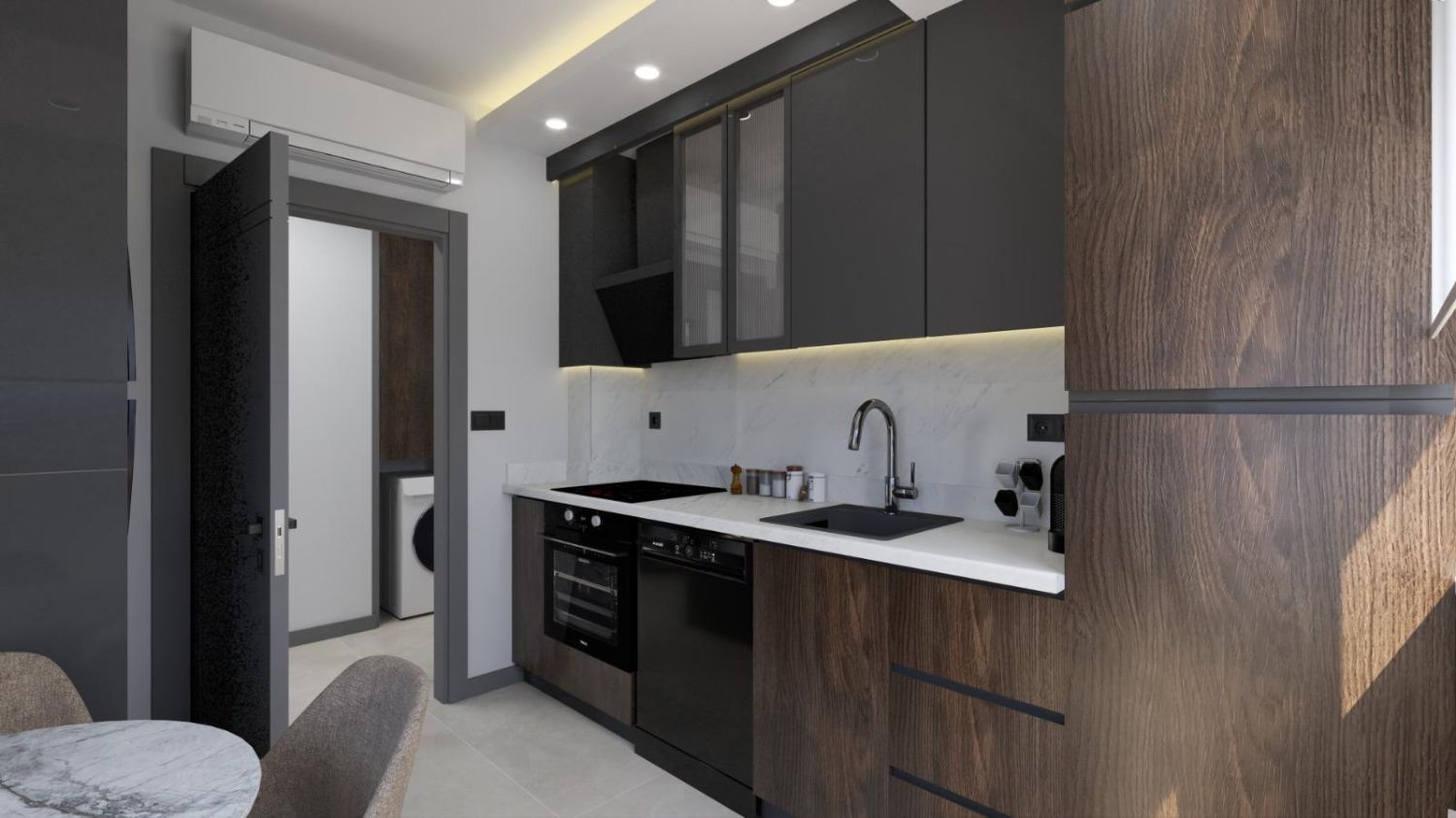 Cumhuriyet Mahallesi Modern Lüks 4+1 Dubleks Daire | 147 m² Net - Resim 12