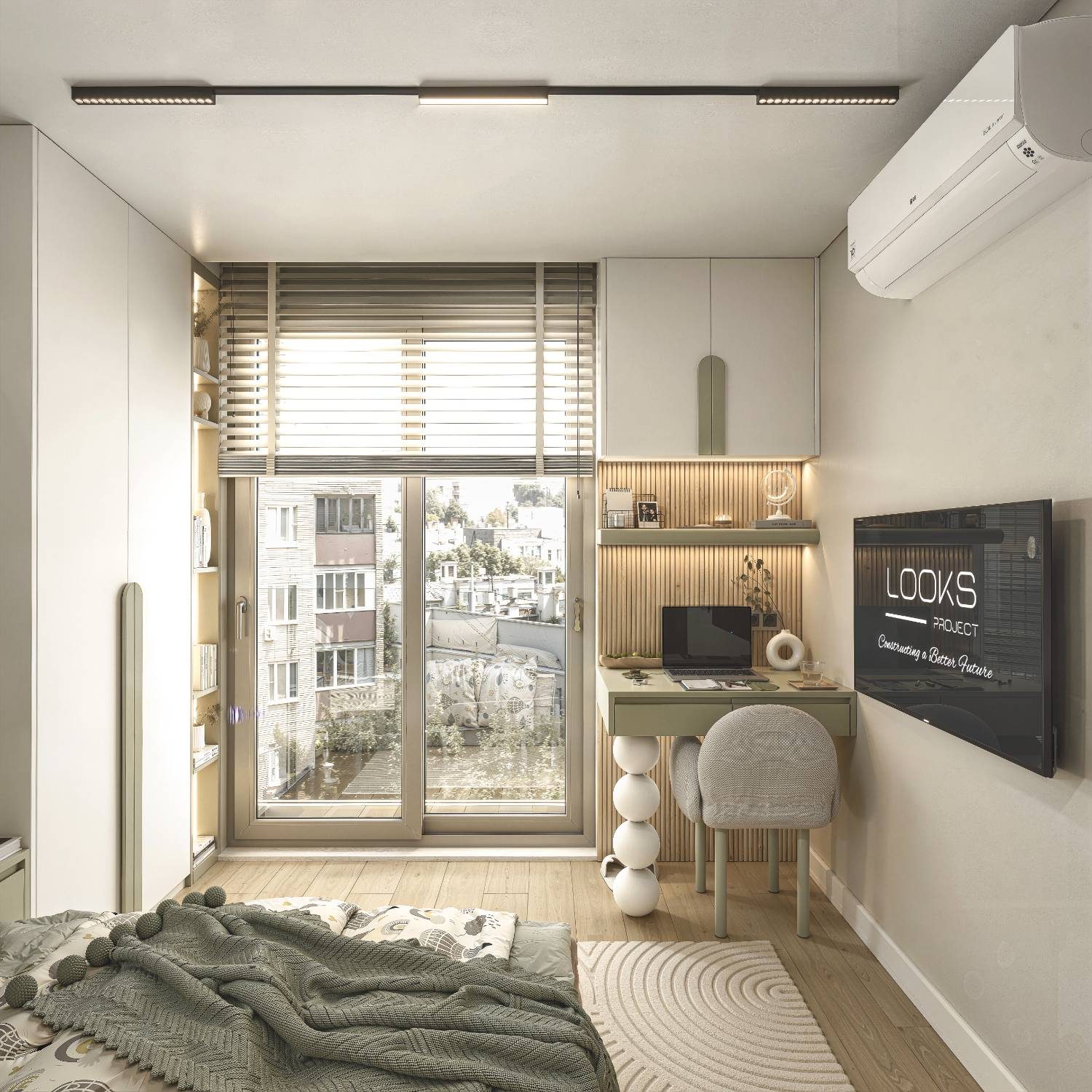 Looks Vita Antalya | Zerdalilik'te | Aralık 2027 Teslim Satılık  2+1 ve 3+1 Dubleks Akıllı Daireler - Resim 20