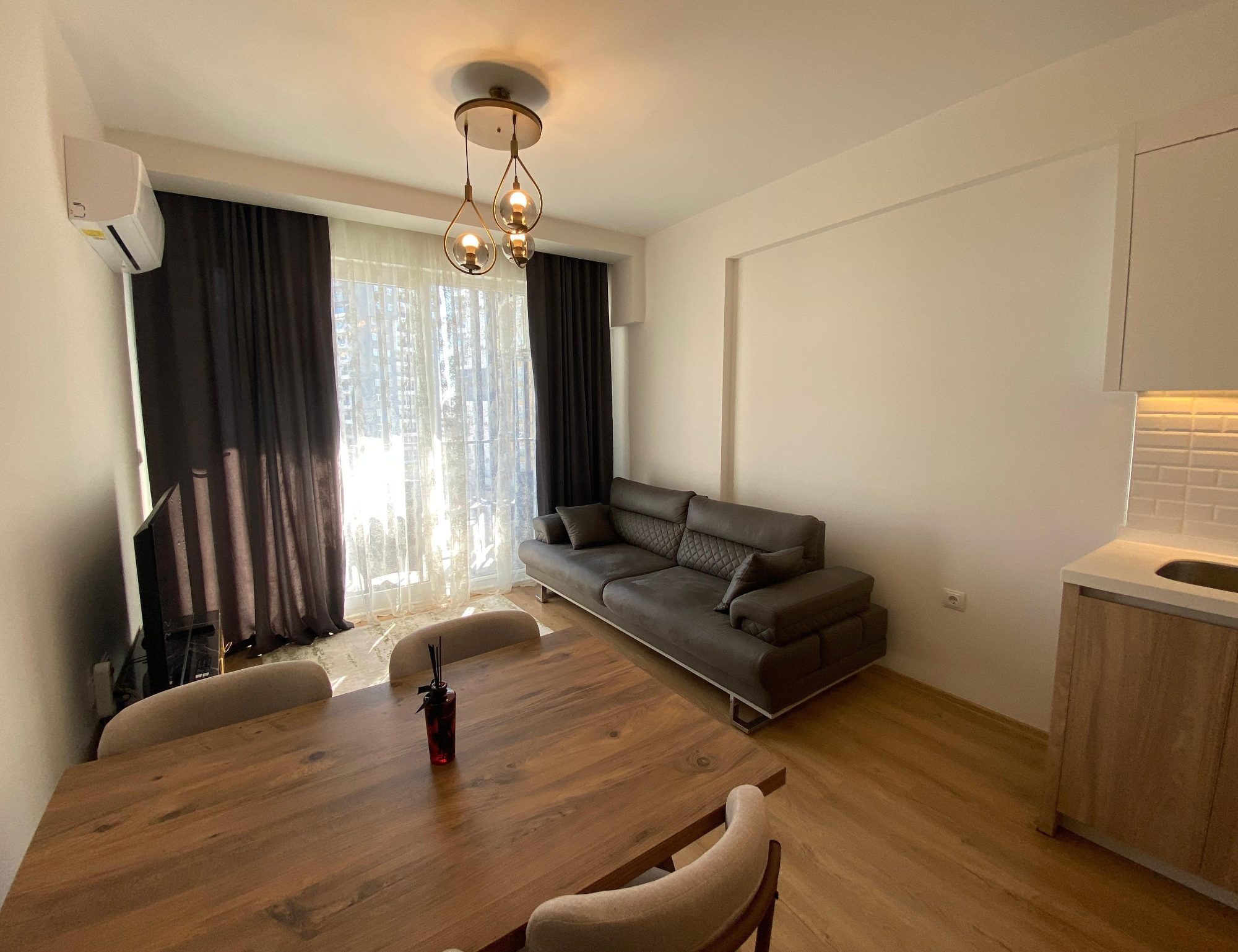 EKPA Prestige Güneş Mahallesi’nde Kiralık 1+1 Eşyalı Daire - Resim 11
