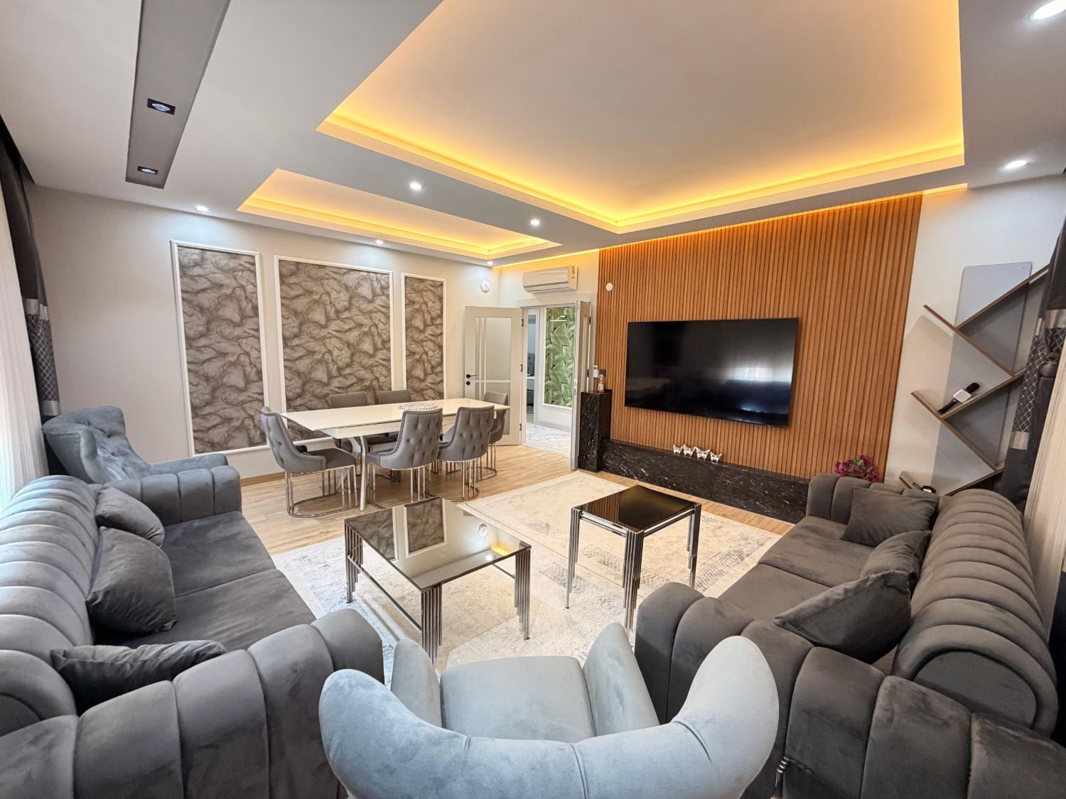 Aydoğmuş Mahallesi'nde Site İçinde Taşınmaya Hazır Full Eşyalı 3+1 Daire - Resim 8