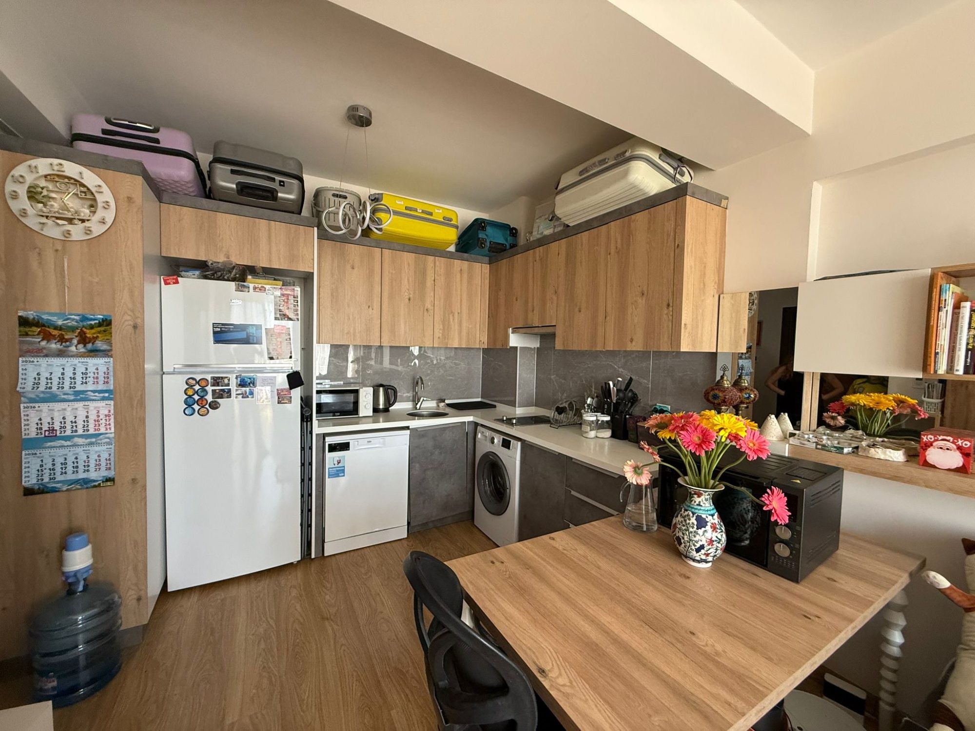 Kepez Güneş Mahallesı Ekpa 1207'de Full Eşyalı 1+1 Satılık Daire - Resim 5
