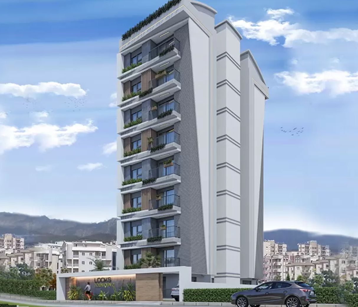 Looks Downtown 2 Antalya | Yıldız Mahallesi 1+1 Satılık Daireler - Resim 2