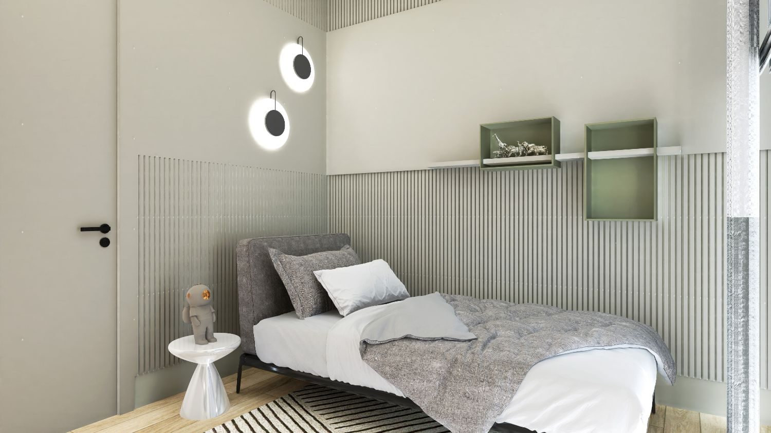 Lara Kundu’da Otel Konseptinde Satılık Lüks Daireler | Plaja 500 Metre 2+1 ve 2+1 Loft Daireler - Resim 15
