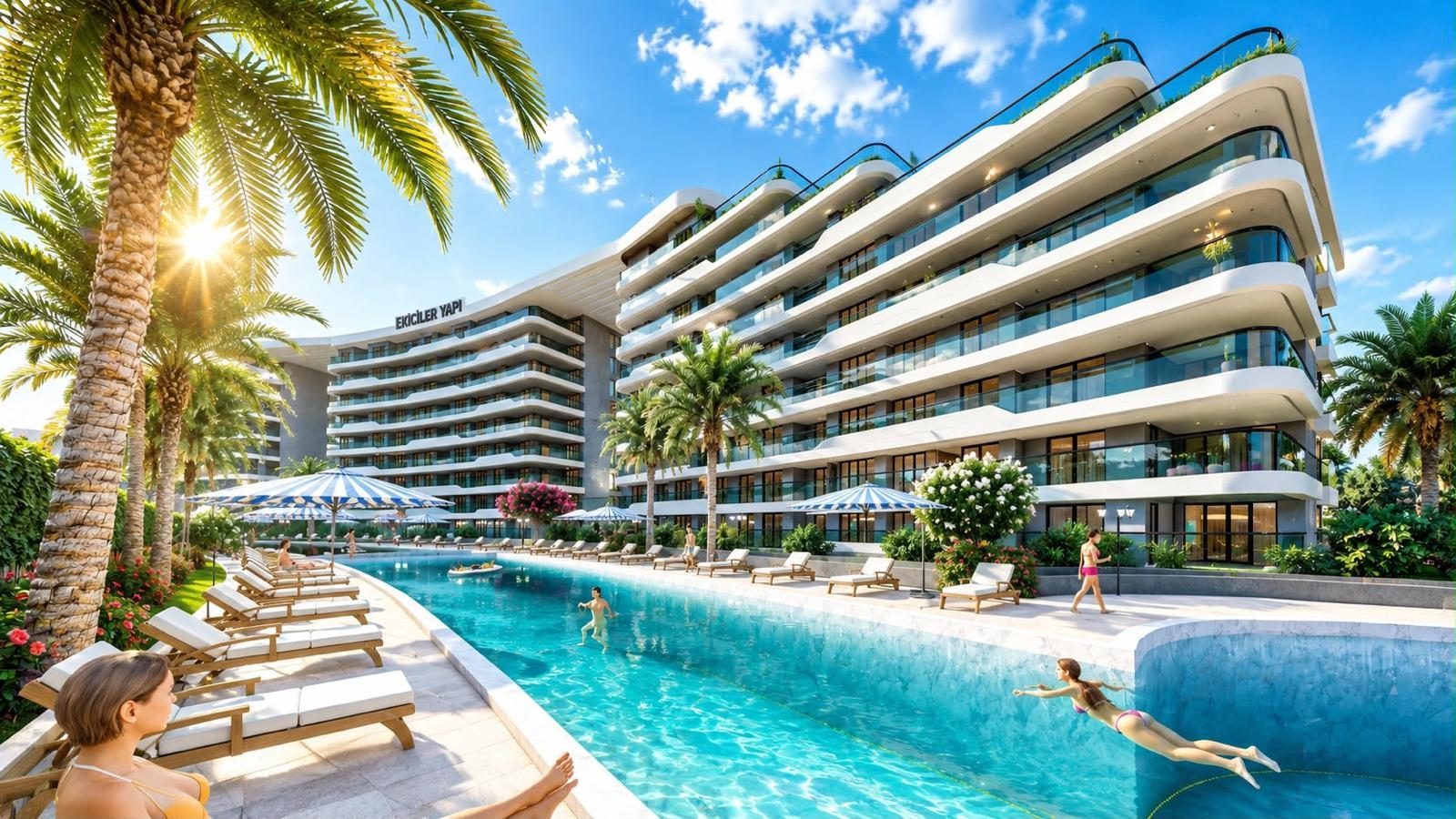 Antalya Altıntaş Prime Lara Satılık 1+1 ve 2+1 Daireler - Resim 2