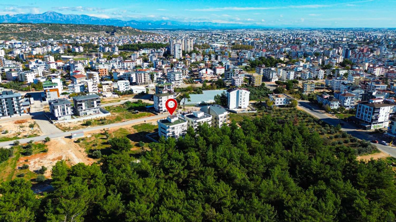 Antalya Kepez Varsak Aktoprak’ta Doğa Manzaralı 3+1 Full Eşyalı Daire - Resim 2