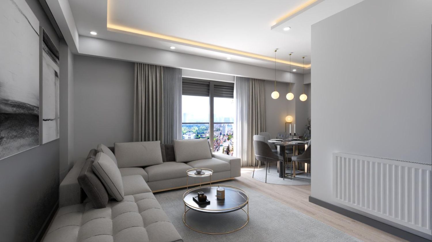 Modern Luxury 4+1 Duplex Apartment in Cumhuriyet | 147 m² Net - Resim 10