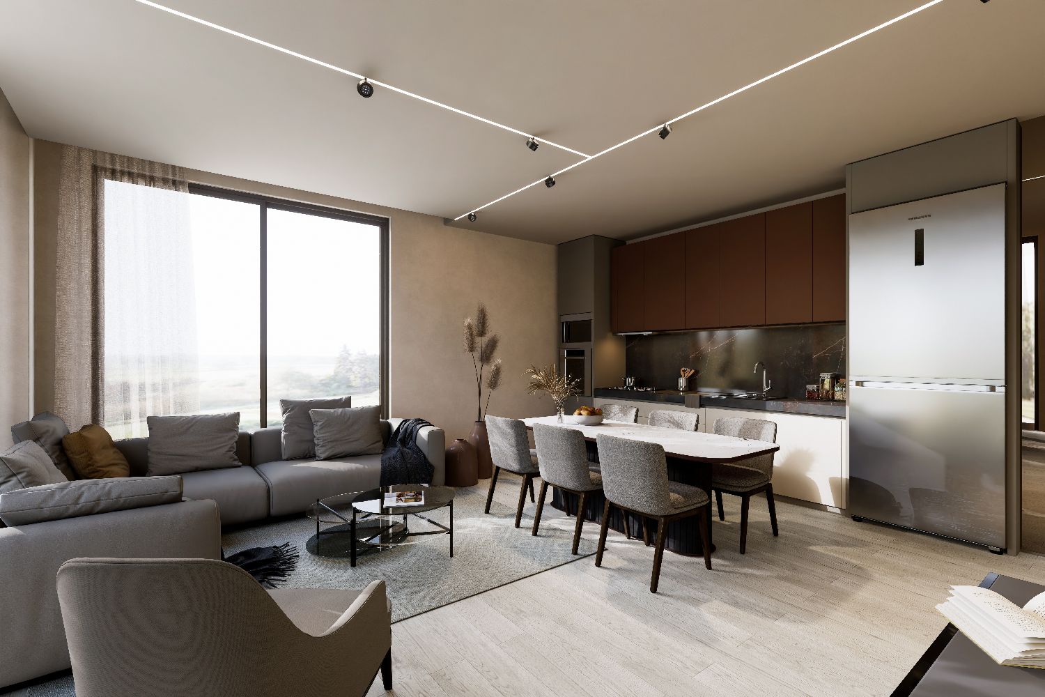 Loft Royal 3+1 Duplex – Luxury Facilities, Indoor Parking & Spa  - Resim 3