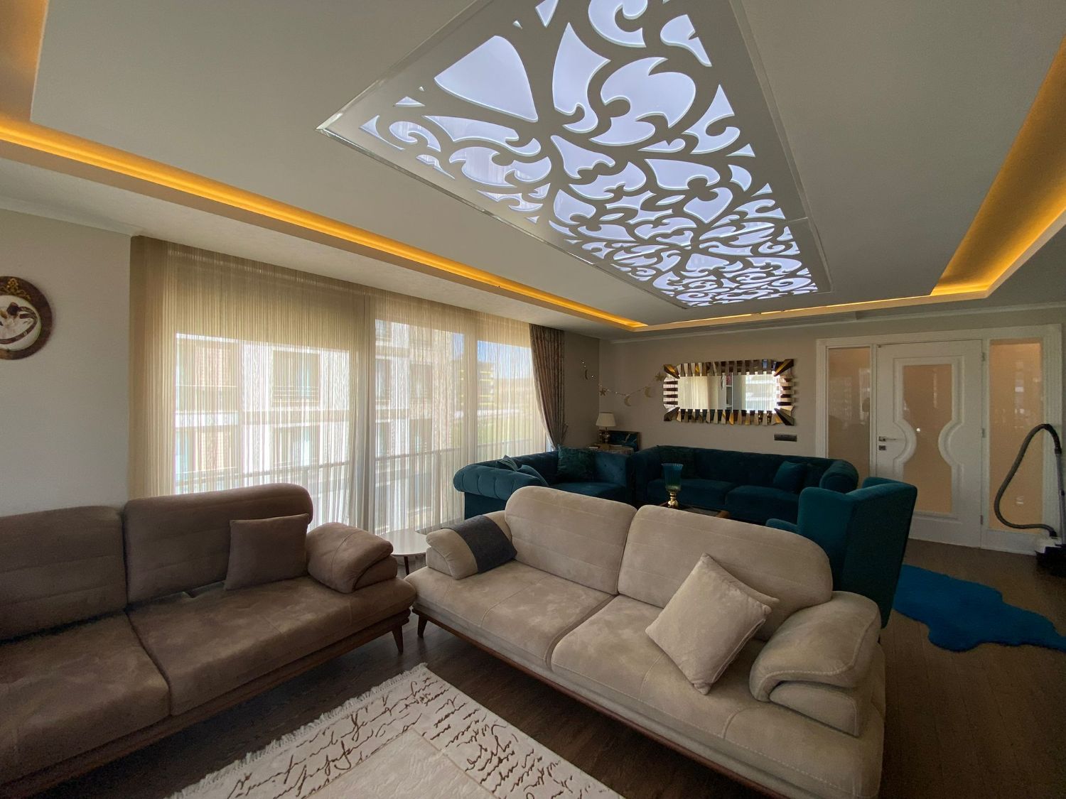 De’Luxe Sitesinde Deniz ve Şehir Manzaralı 4+1 Lüks Daire – Antalya - Resim 14