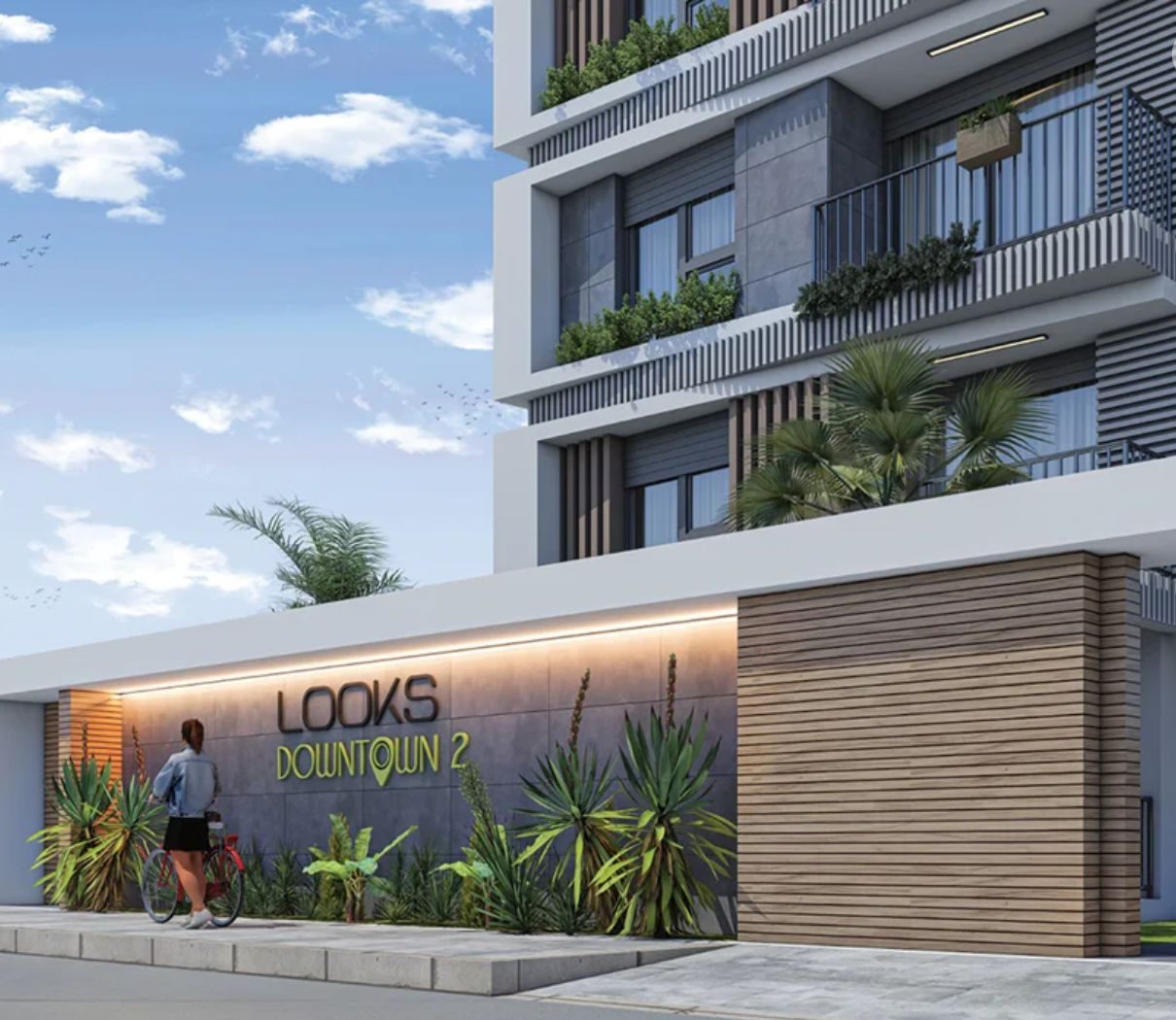 Looks Downtown 2 Antalya | Yıldız Mahallesi 1+1 Satılık Daireler