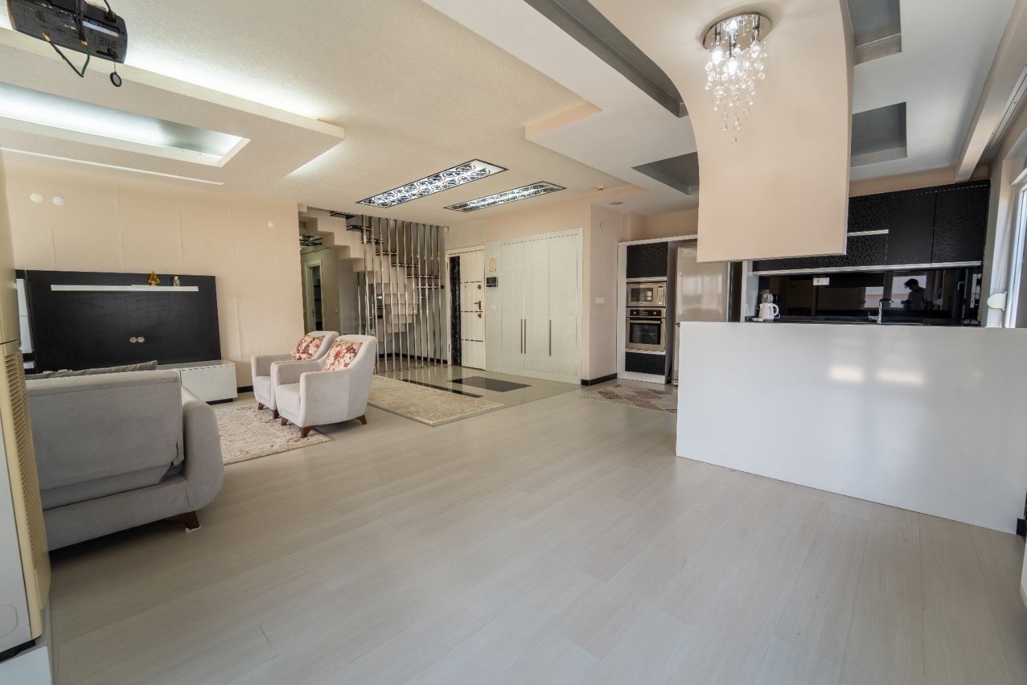 Konyaaltı Akkuyu Mah. İncidağ Paradise’ta Satılık 5+1 Dubleks Daire | Havuzlu Site | Kapalı Otoparklı - Resim 9