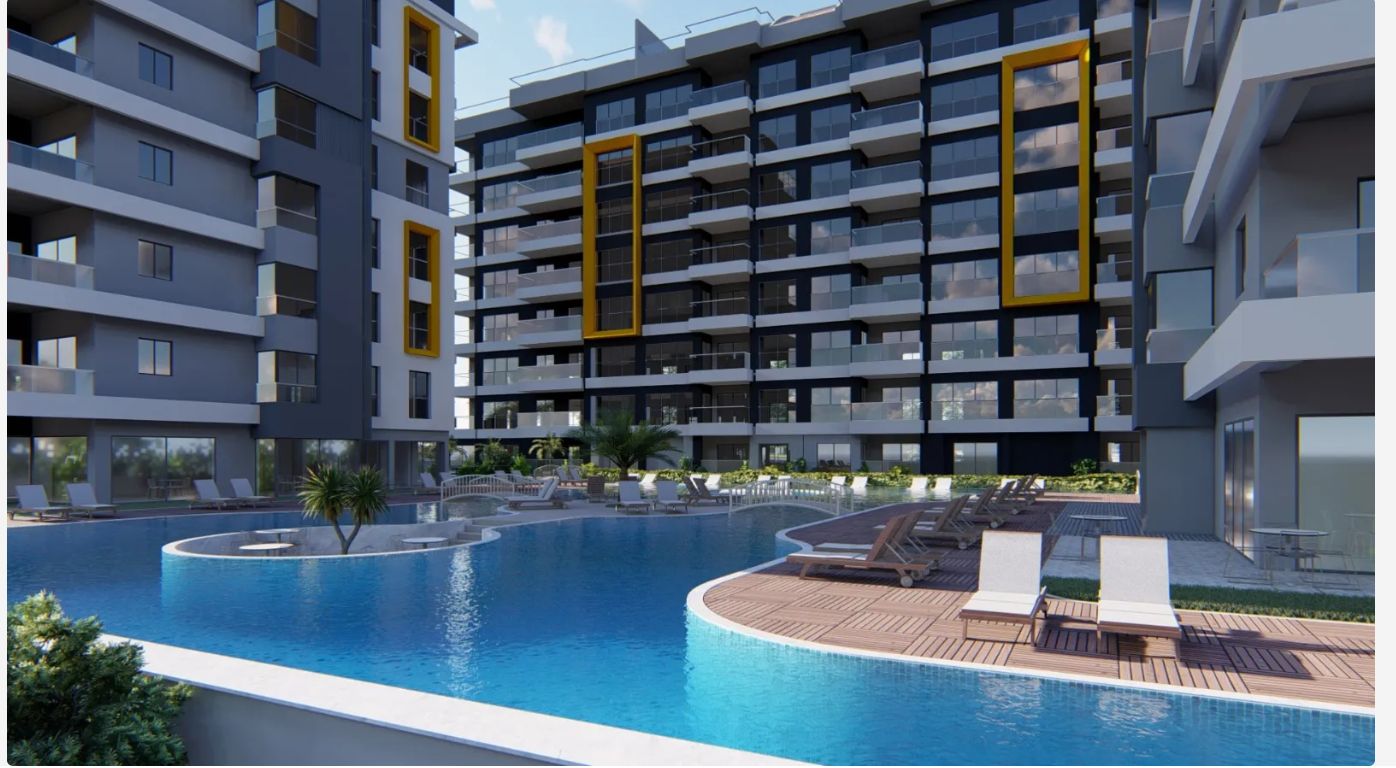 Nefes Antalya 3+1 Lüks Daire – 175 m² Net, Sonsuzluk Havuzlu - Resim 4