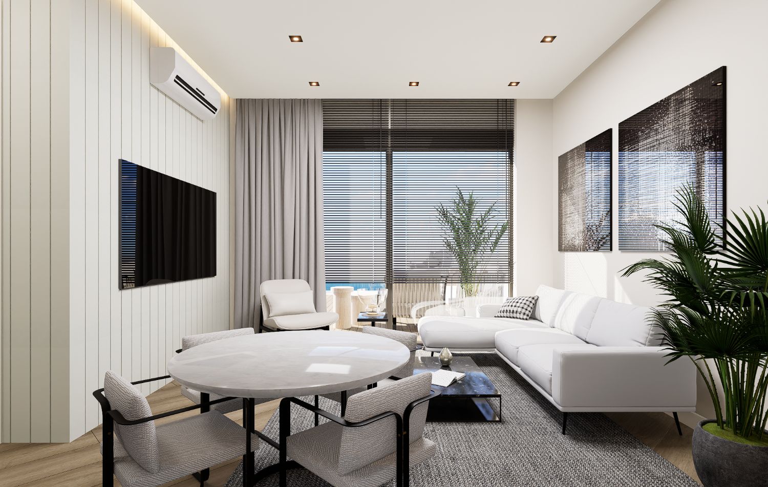 Modern 1+1 Apartment with Pool in Antalya Altıntaş – Verado Construction - Resim 15