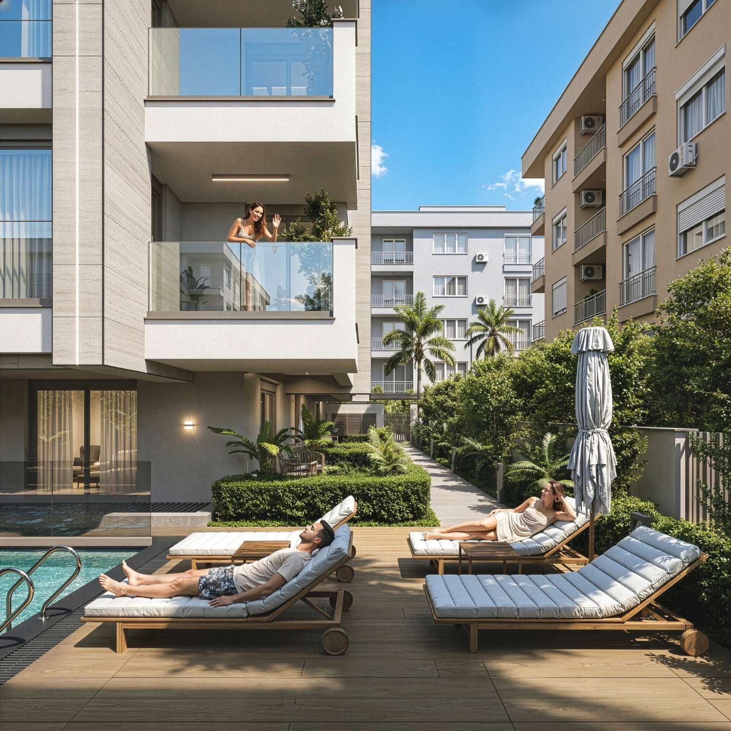 Looks Vita Antalya | Zerdalilik'te | Aralık 2027 Teslim Satılık  2+1 ve 3+1 Dubleks Akıllı Daireler - Resim 8