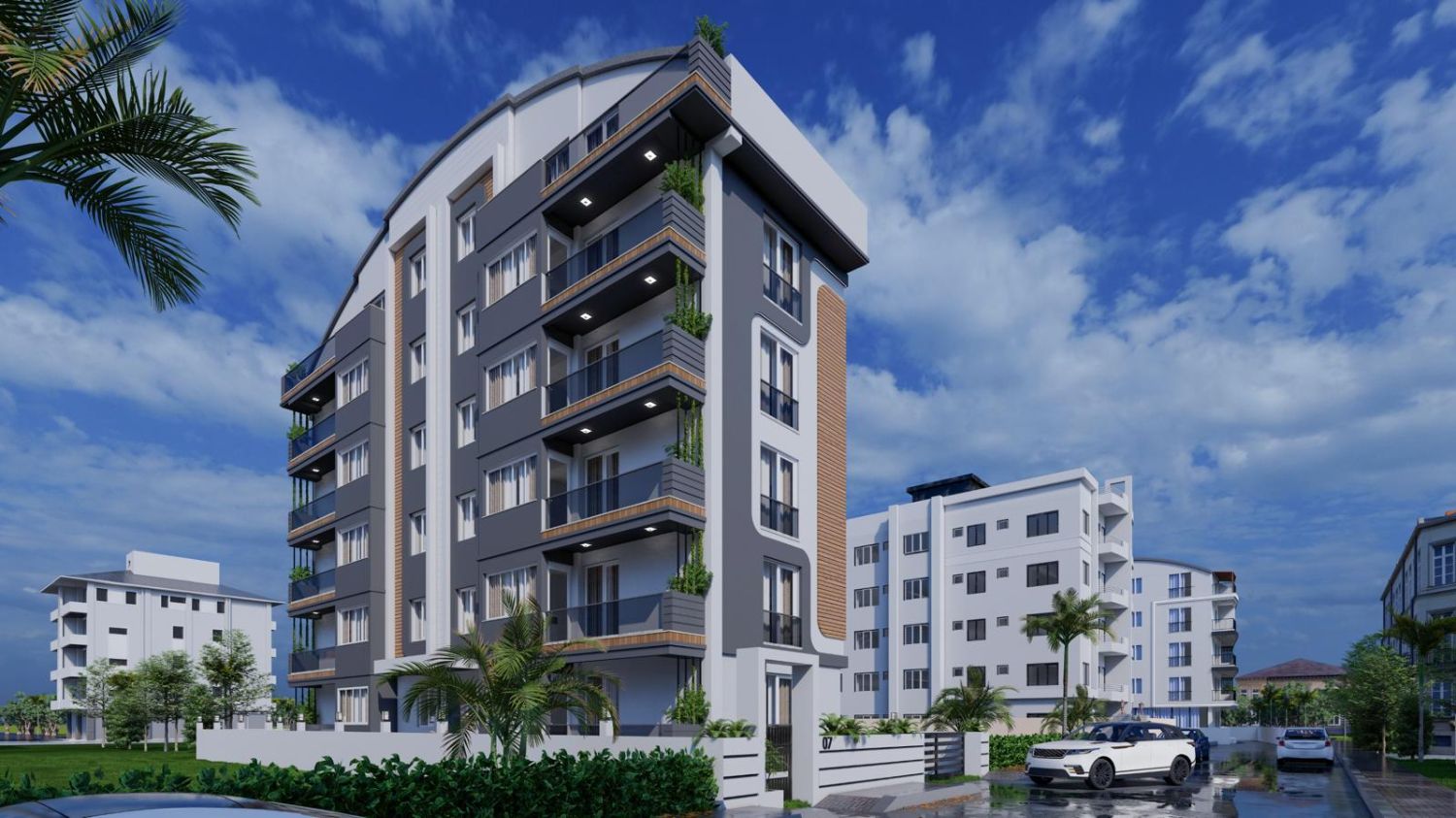 Modern Luxury 4+1 Duplex Apartment in Cumhuriyet | 147 m² Net - Resim 2