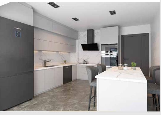 Nefes Bahçe 3+1 Daire Modern Site İçinde Daire – Açık/Kapalı Havuz, Güvenlik, Spor Alanları - Resim 11