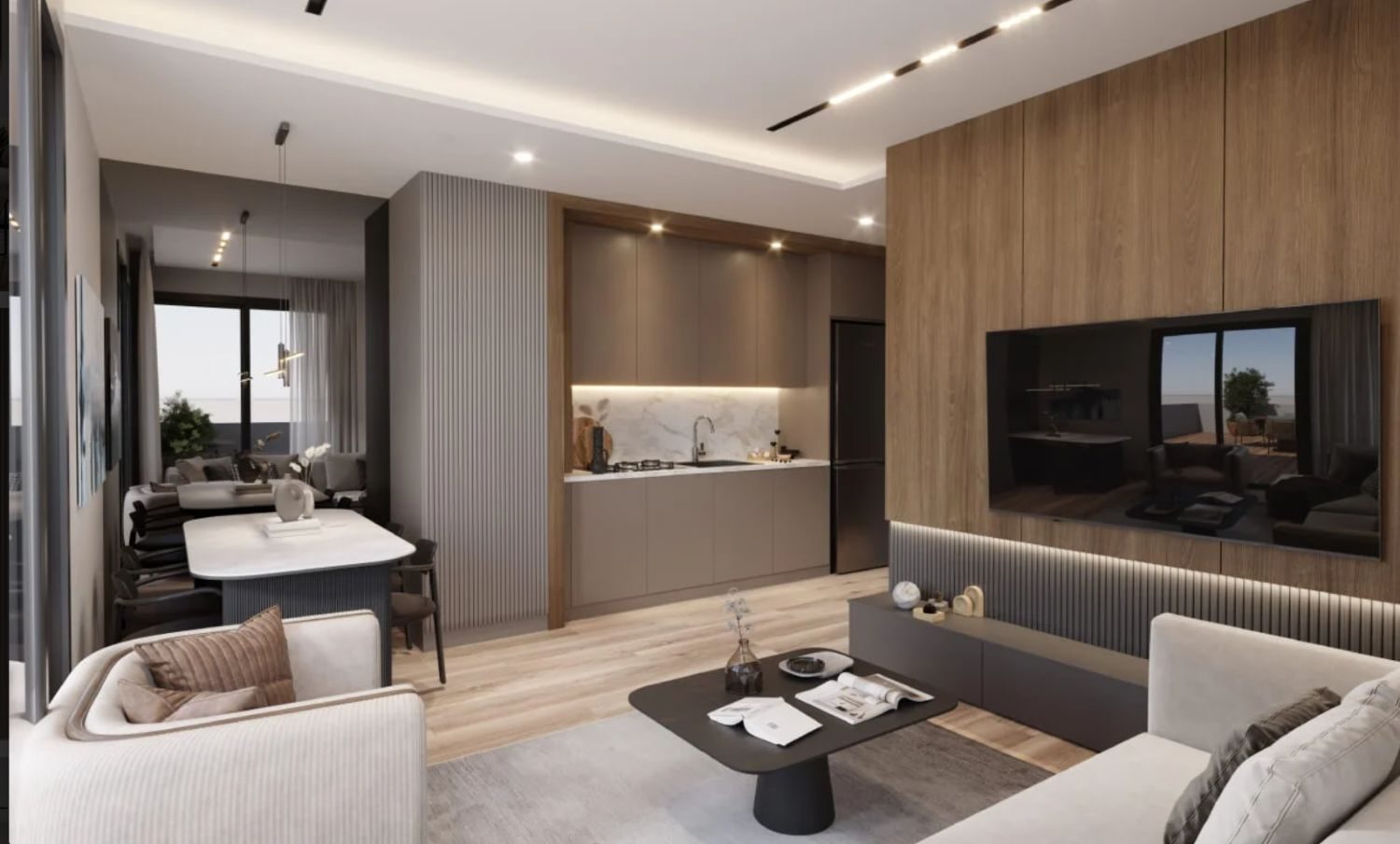 Antalya Altıntaş Looks Plus Projesi | Havuzlu ve Akıllı Ev Sistemli Satılık  1+1 ve 2+1 Daireler - Resim 13