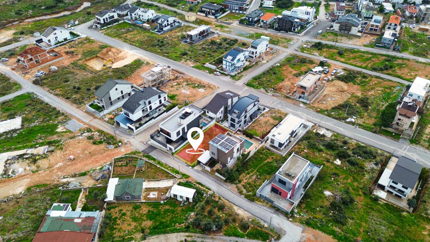 421 m² Sea View Villa Plot for Sale in Muratpaşa Ermenek - Resim 3