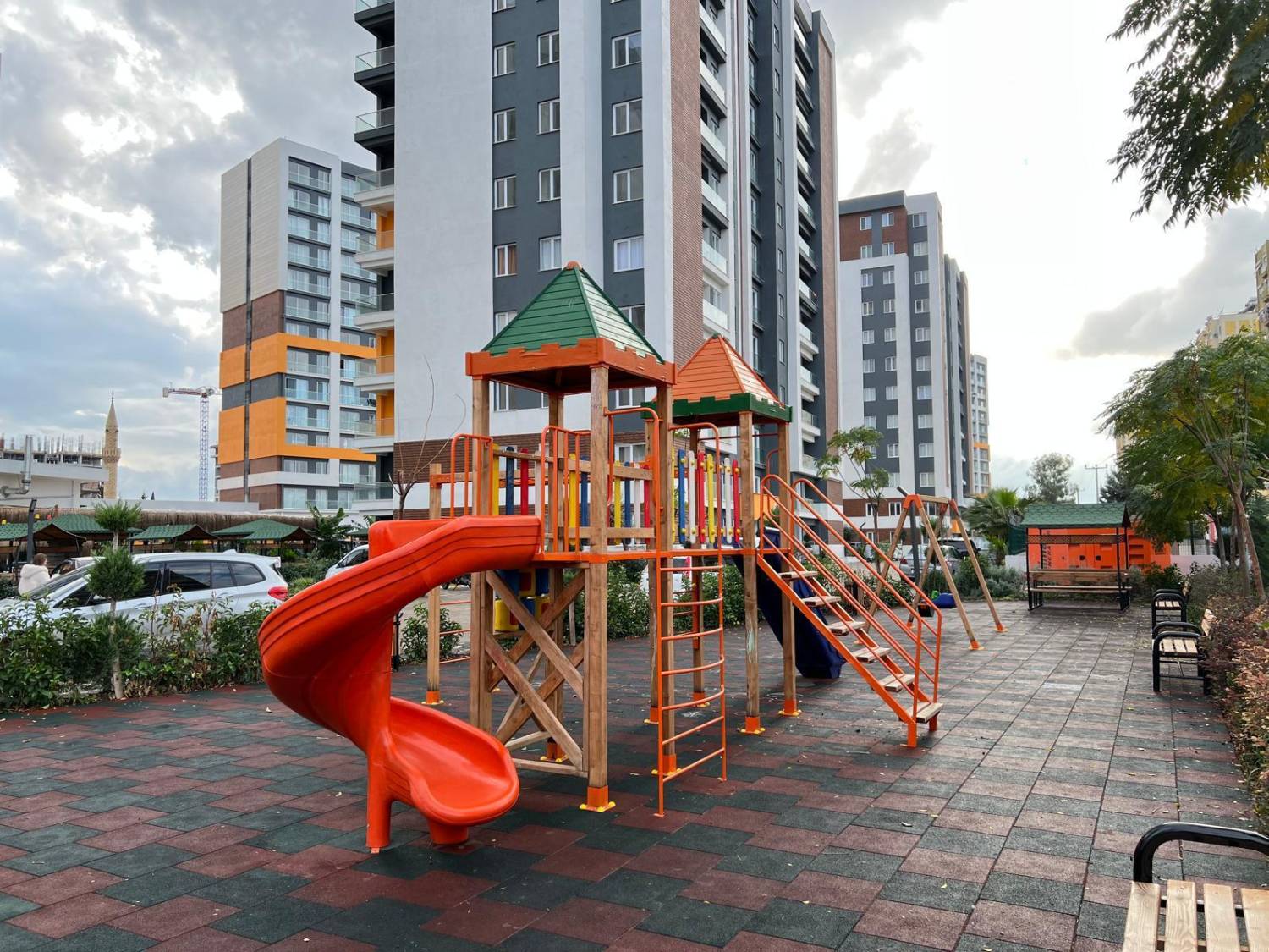 High-Floor 1+1 Apartment with Street View – EKPA 1207 - Resim 6