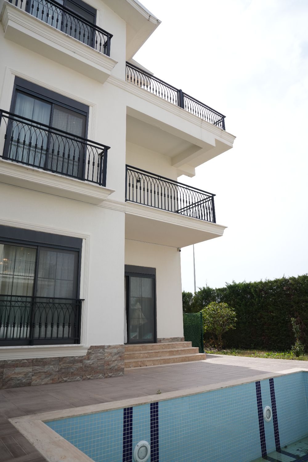 Belek Granada Residence’ta Satılık  Akıllı Ev Sistemli 4+1 Villa - Resim 28
