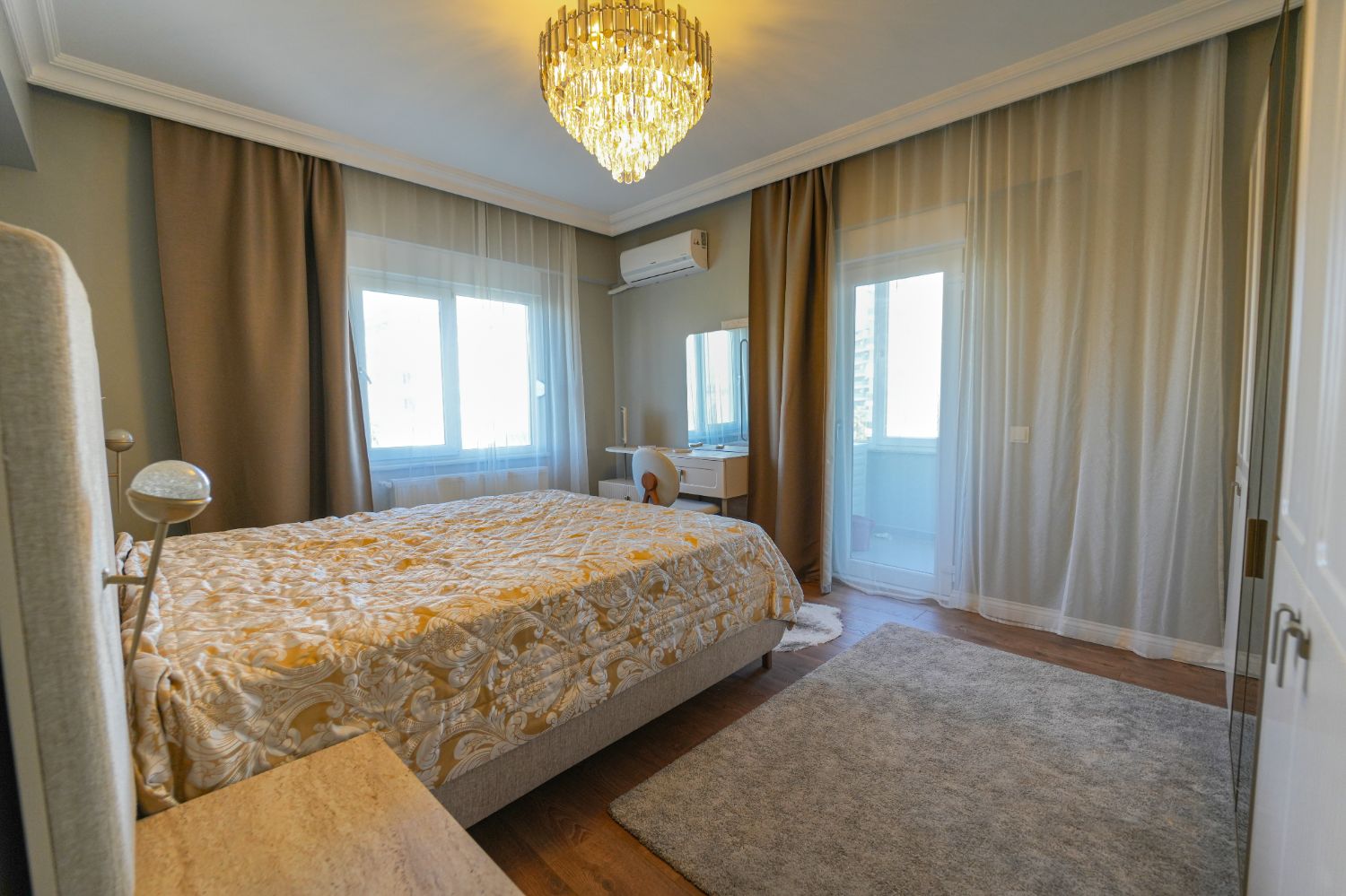 Lara Kundu Doğankent Sitesi’nde 160 m² Full Eşyalı 3+1 - Resim 13