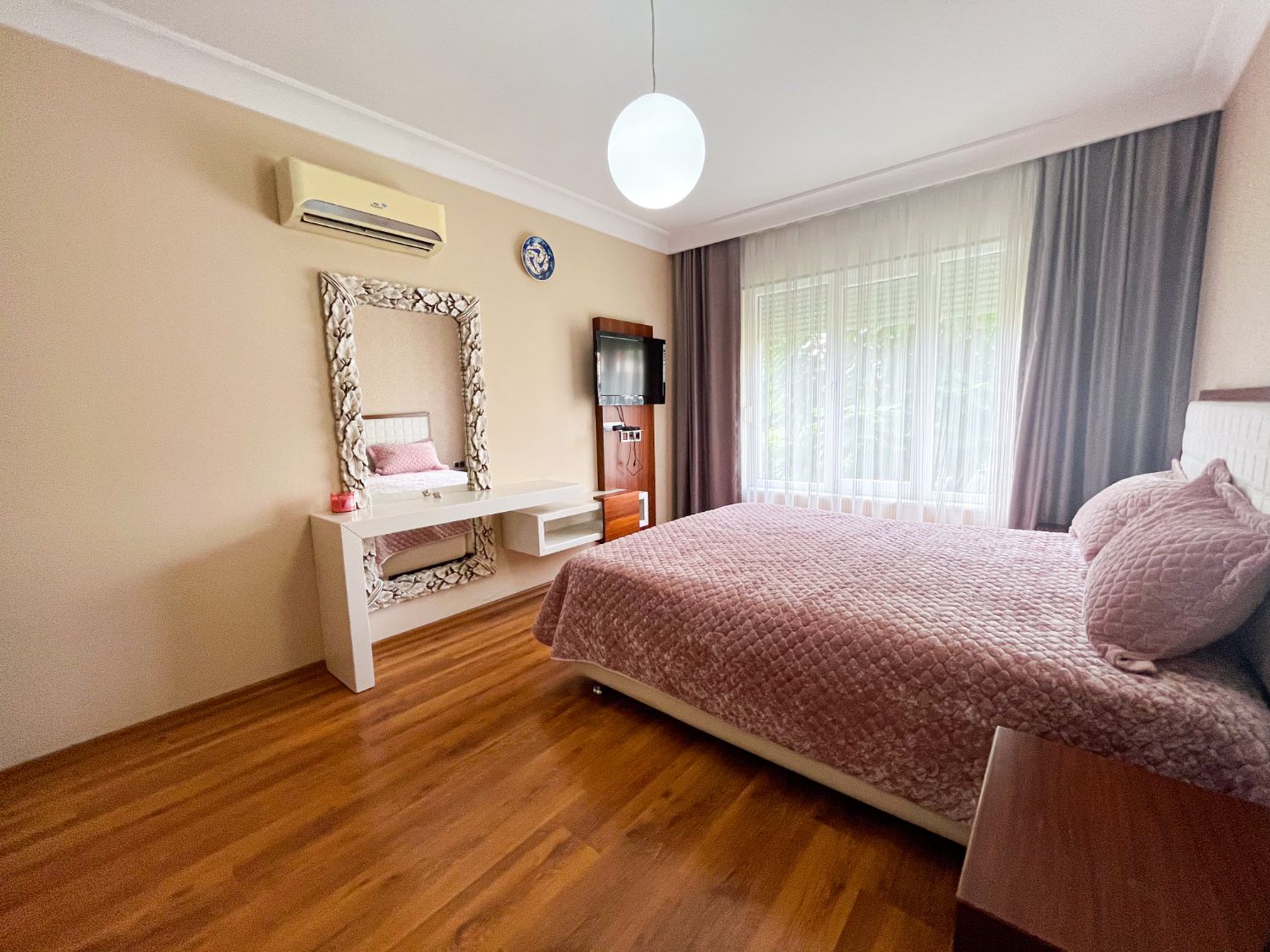 Furnished 2+1 Apartment in Kınacı Residence, Liman – Pool & Security - Resim 12