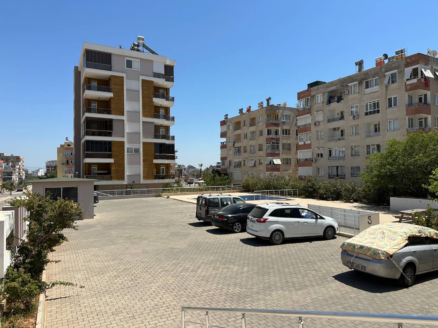 Fully Furnished 1+1 Apartment with Pool & Parking in Aydoğmuş, Antalya - Resim 4