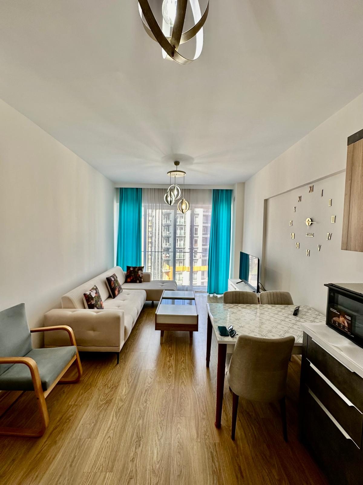 Kepez Güneş Mahallesi EKPA 1207’de  Full Eşyalı Havuz Cepheli 1+1 Satılık Daire - Resim 5