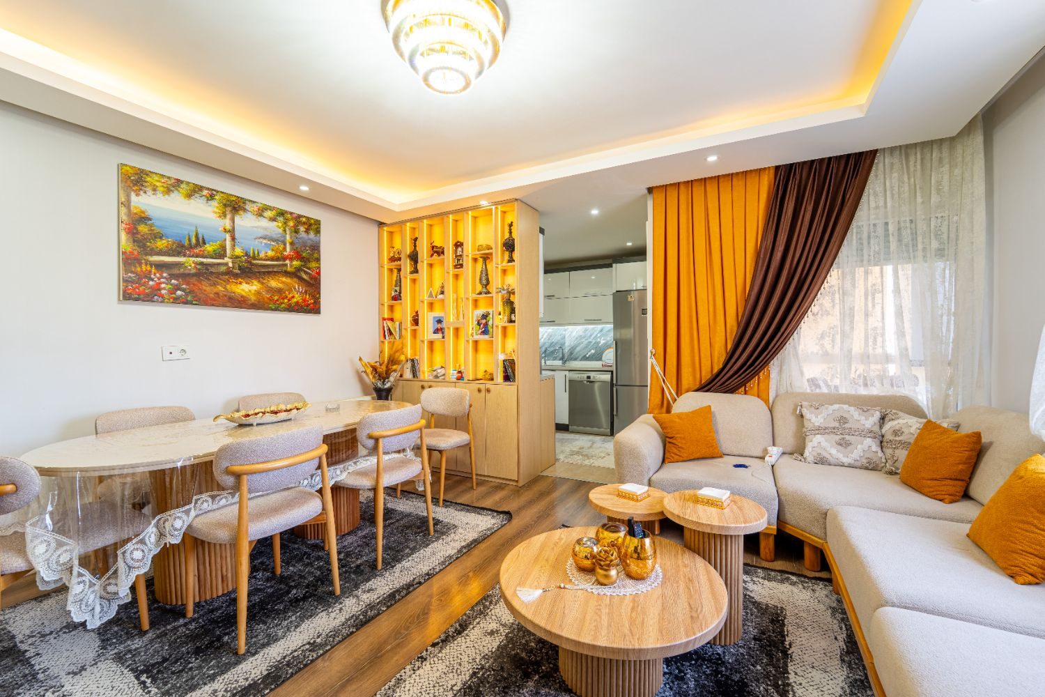 Konyaaltı Hurma’da Full Eşyalı Satılık Lüks 3+1 Daire - Resim 8