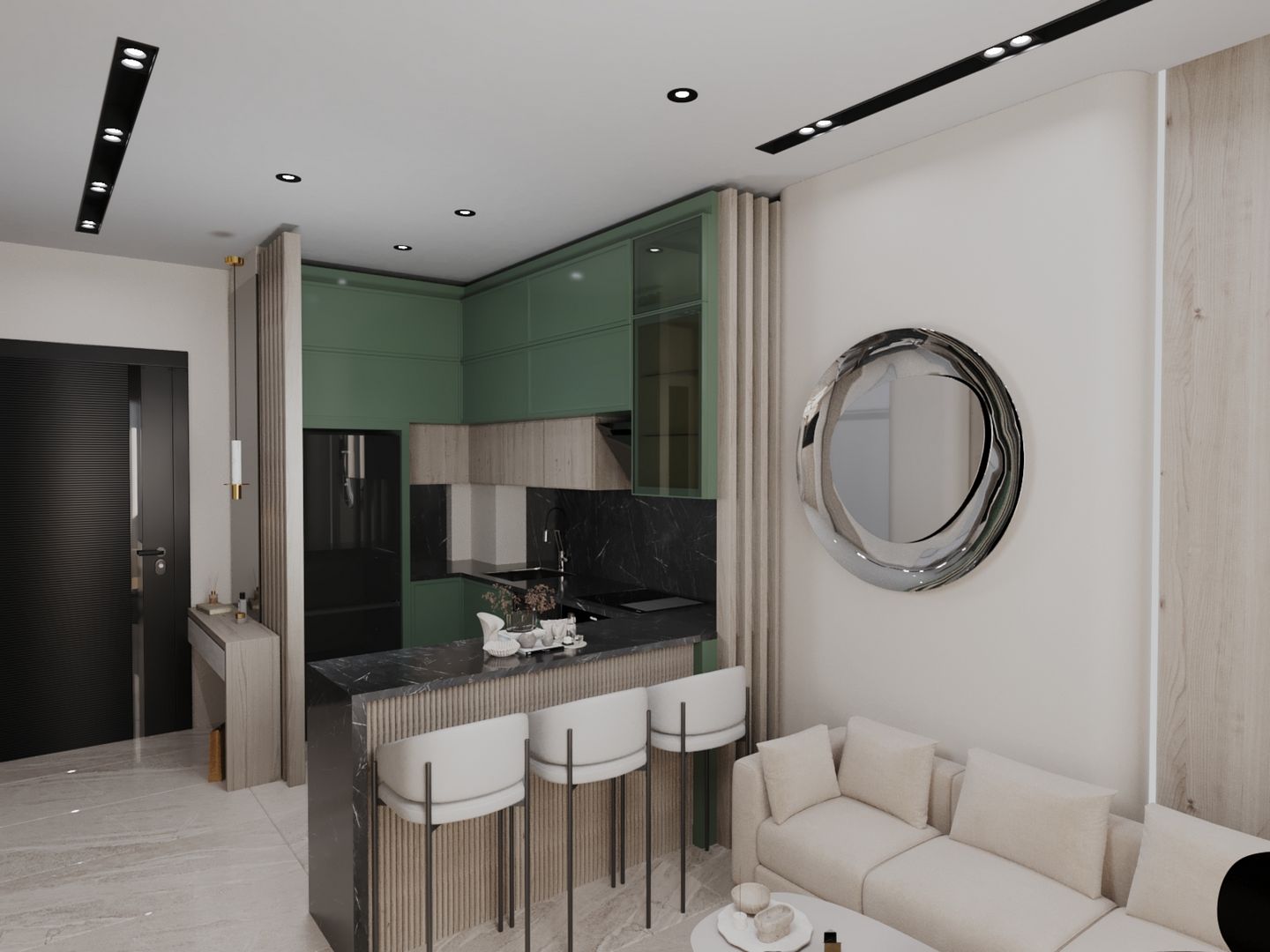 Altıntaş'ta Mansion Life'ta Lüks 1+1 Sıfır Daire – Havuz & Otoparklı - Resim 9