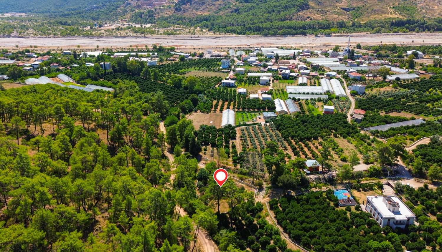 Antalya Konyaaltı Hacısekililer 1114 m² Tek Tapu Satılık Tarla - Resim 4