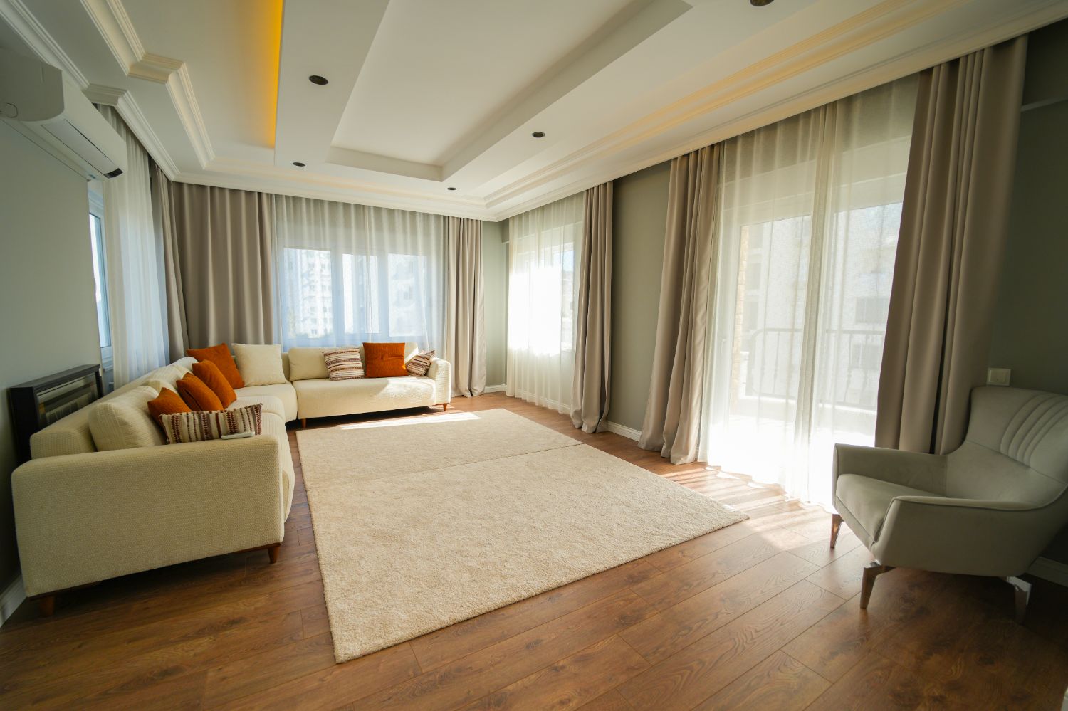 Lara Kundu Doğankent Sitesi’nde 160 m² Full Eşyalı 3+1 - Resim 8