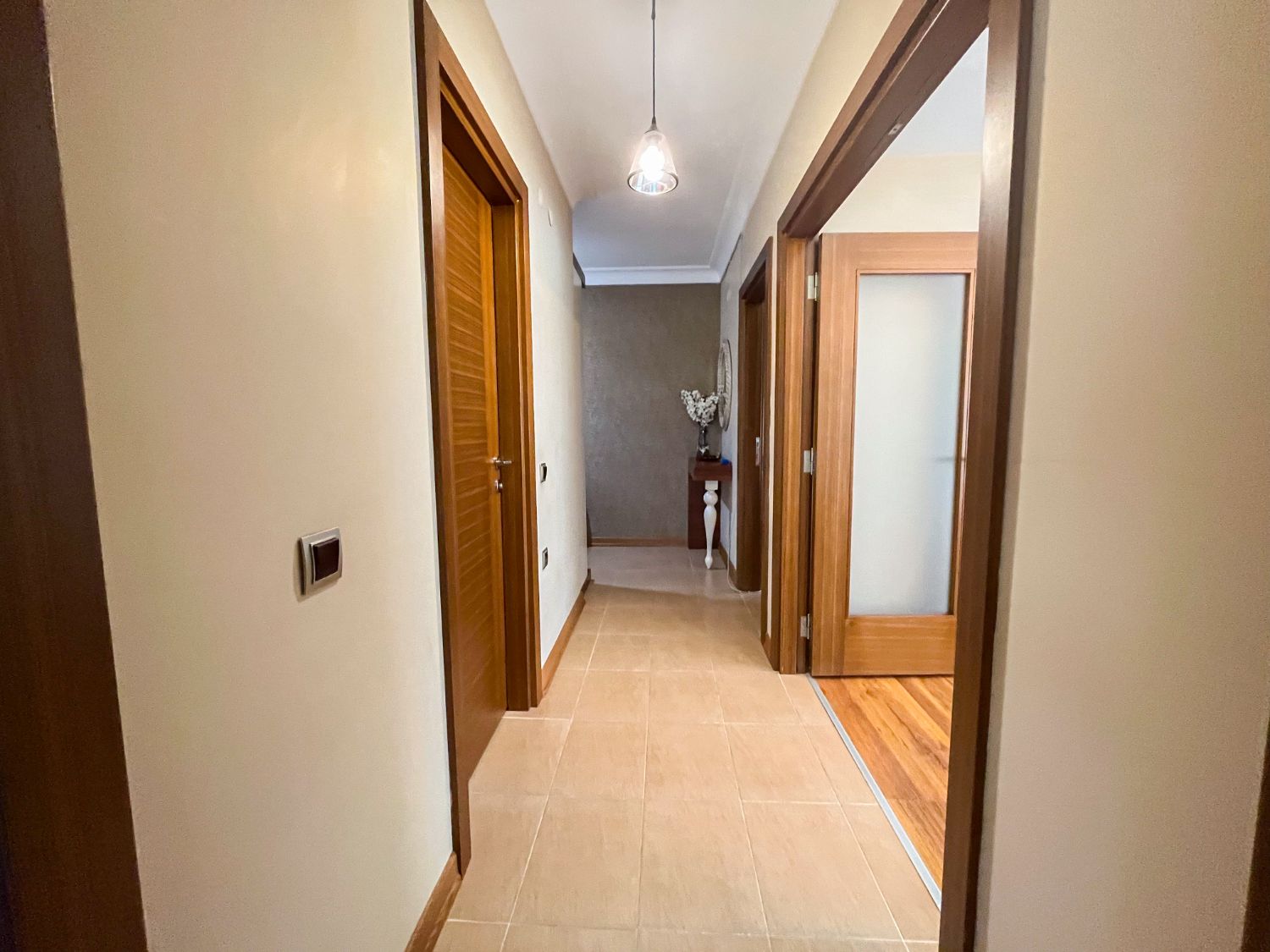 Furnished 2+1 Apartment in Kınacı Residence, Liman – Pool & Security - Resim 14