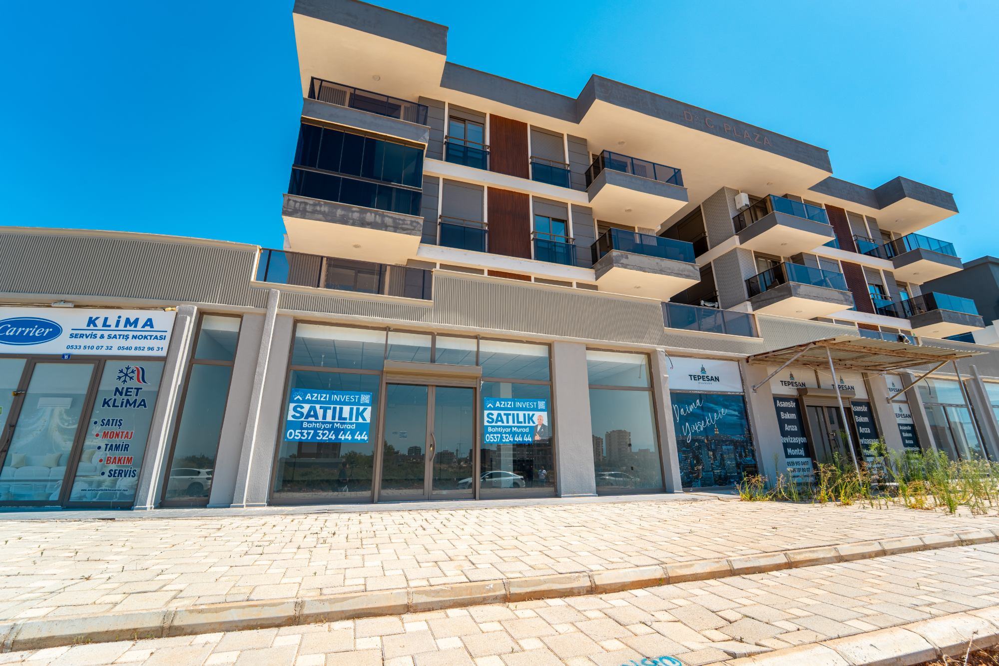 Antalya Altıntaş’ta Cadde Üzerinde 110 m² Satılık Ticari Dükkan