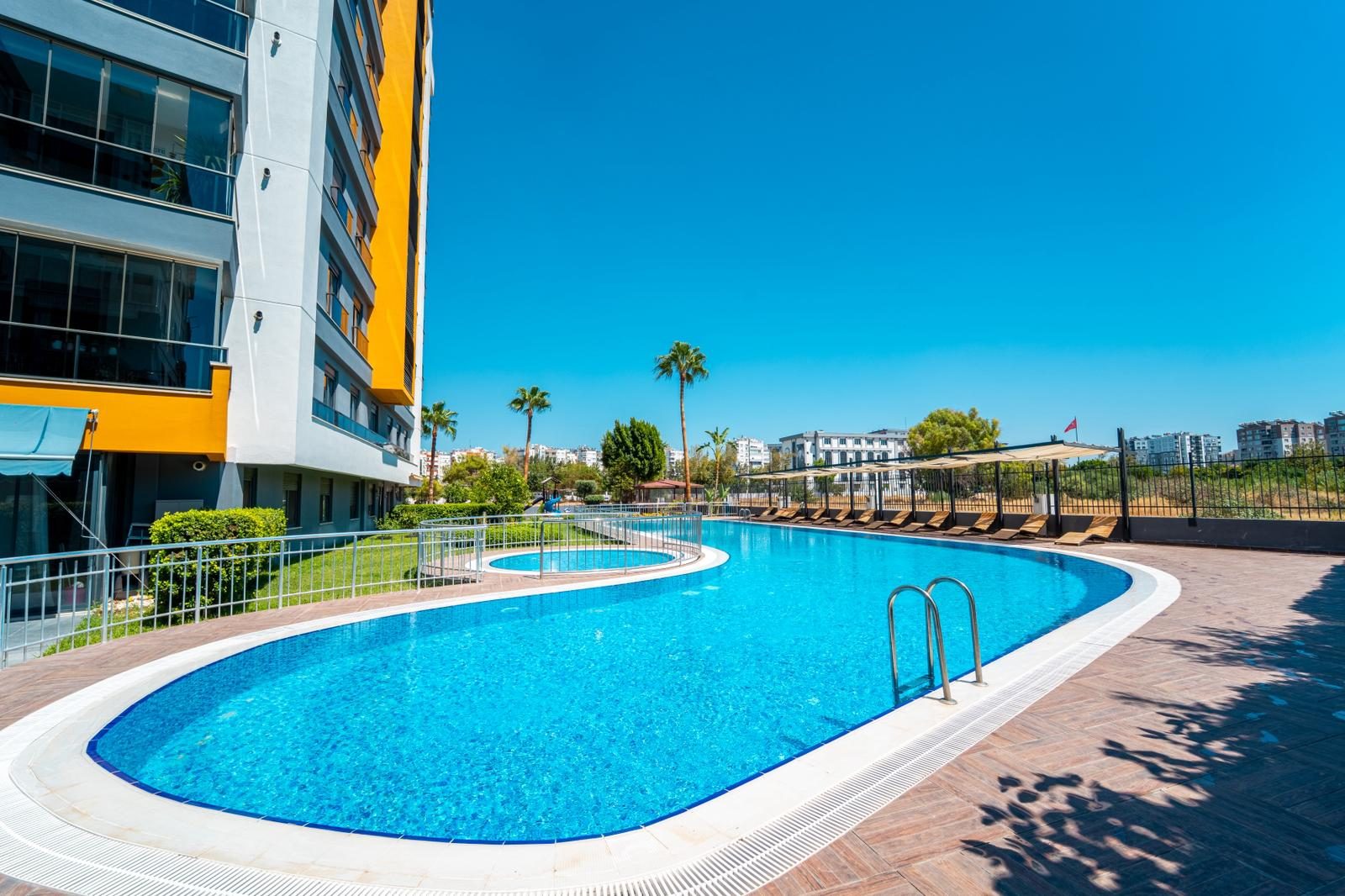 Konyaaltı Uncalı Moda Time Sitesi’nde Yabancıya Uygun 3+1 Daire - Resim 26