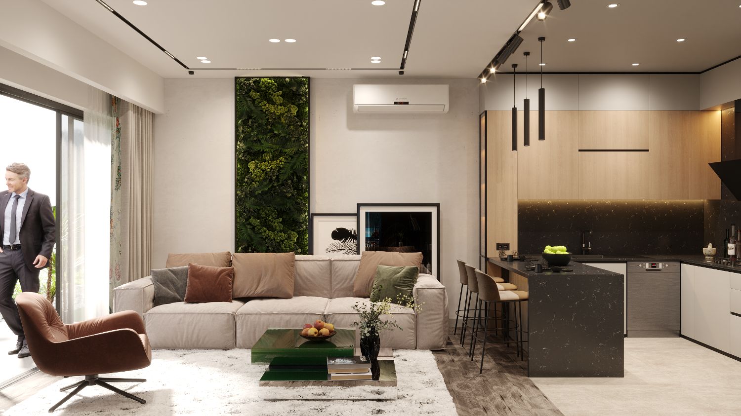 2+1 Garden Apartment in IVY Flats – Pool & Facilities