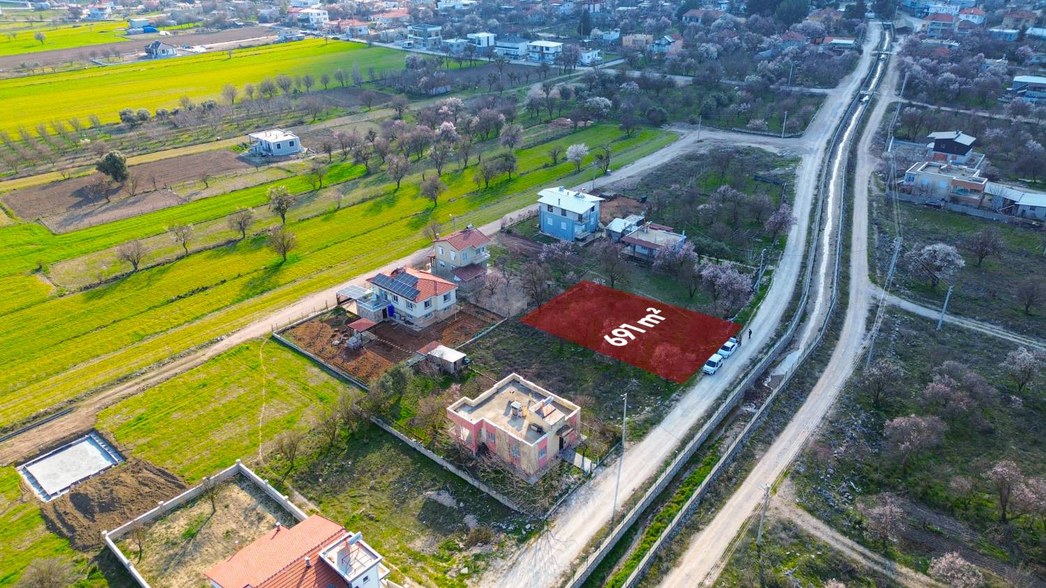 Antalya Döşemealtı Bademağacı’nda Satılık 691 m² Villa Arsası - Resim 3