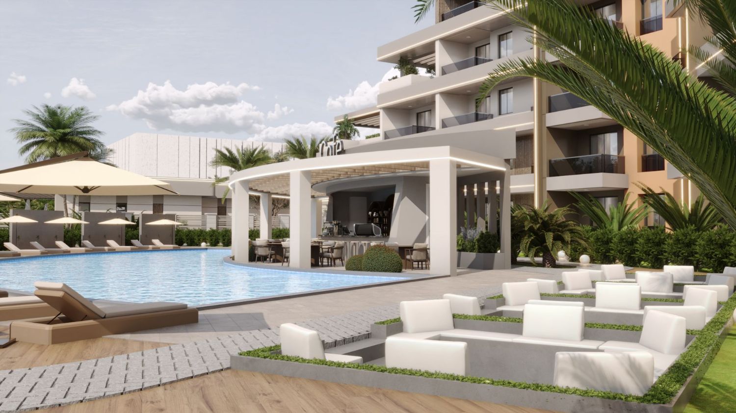 1+1 Apartment in Mansion Life, Altıntaş – New Project with Pool & Security - Resim 6